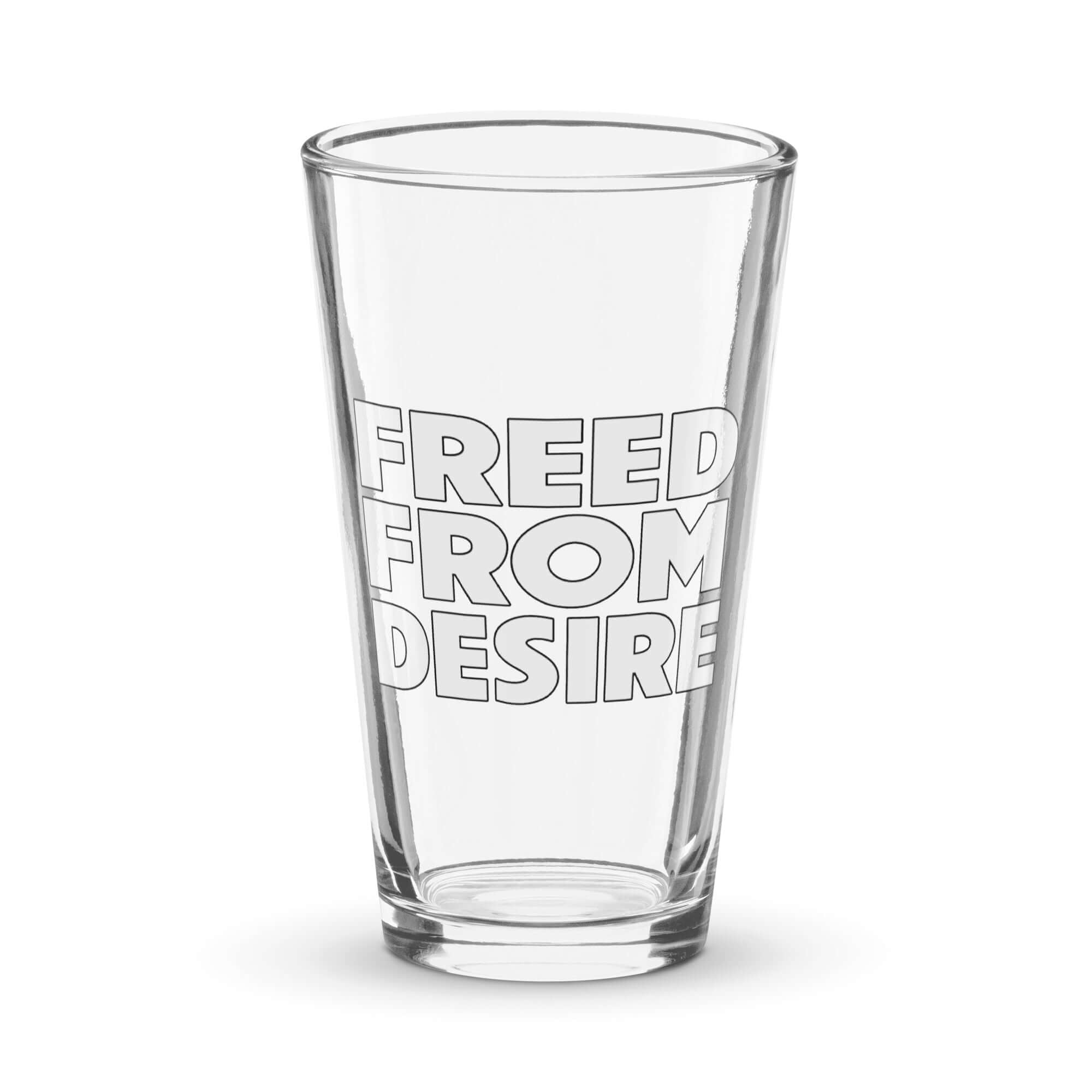 Pint Glass - Freed by Nottingham Reds