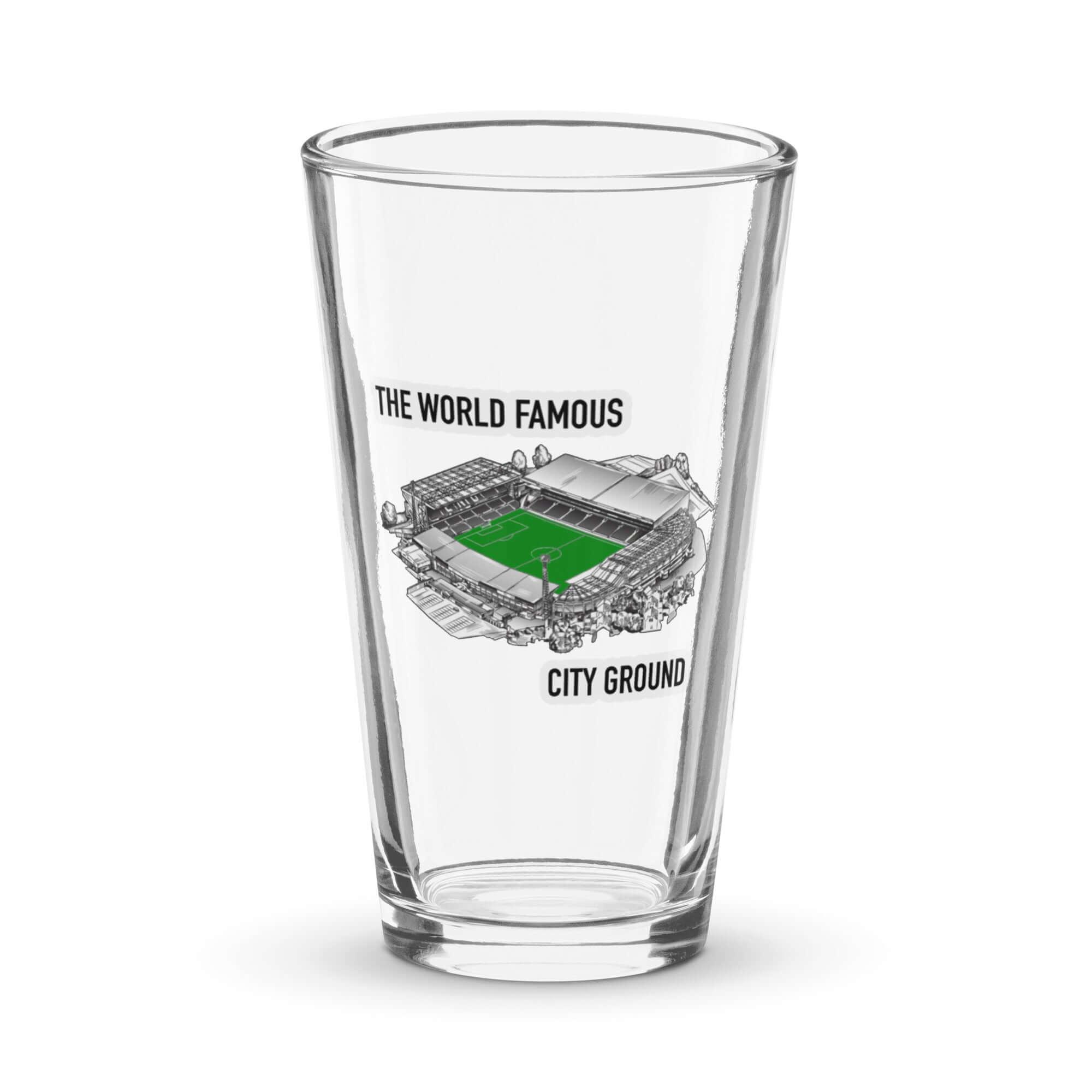 Pint Glass - City Ground by Nottingham Reds