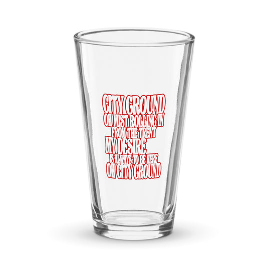 Pint Glass - Mist by Nottingham Reds