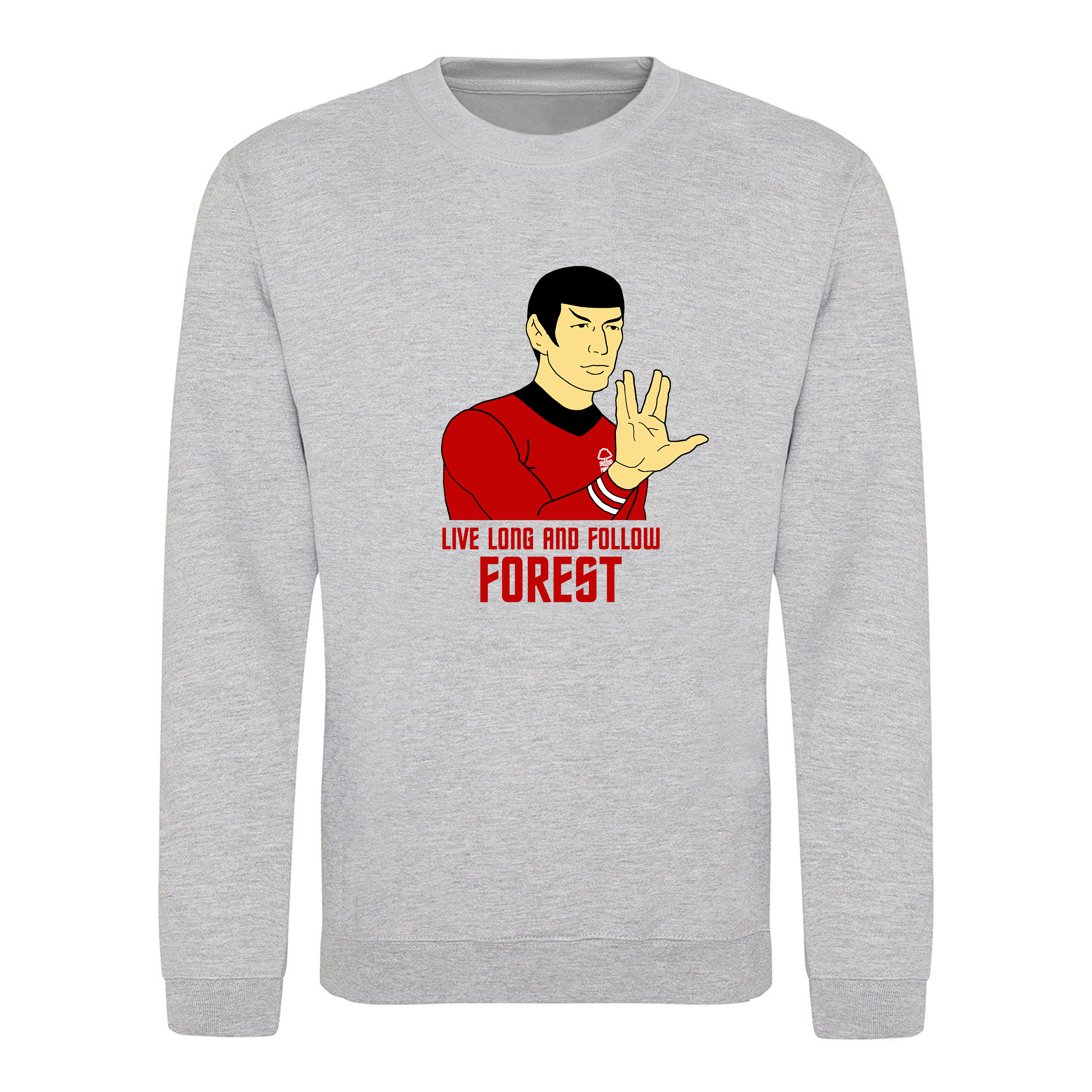 Unisex Sweatshirt - Live Long by Nottingham Reds