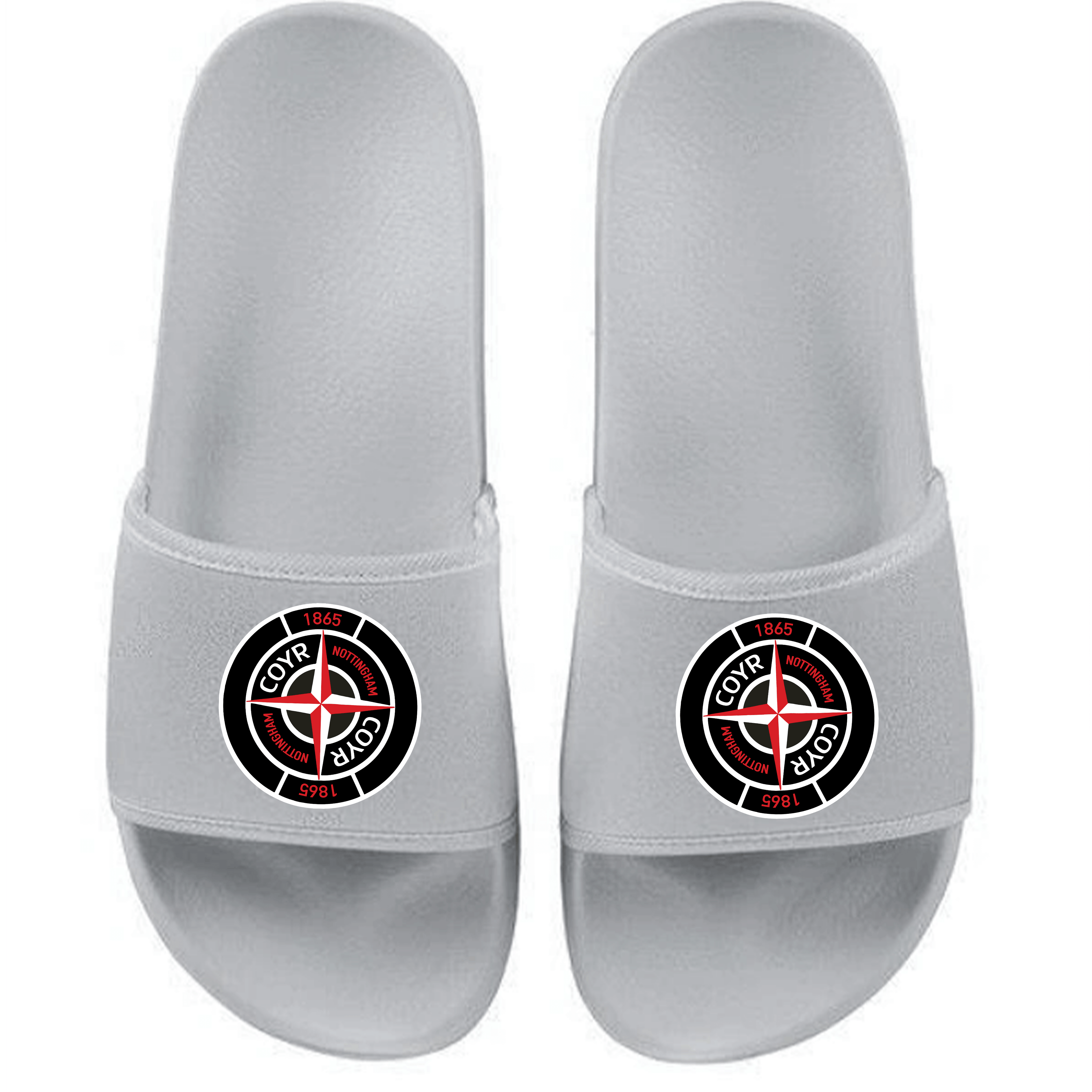 Men's Sliders - Stone by Nottingham Reds