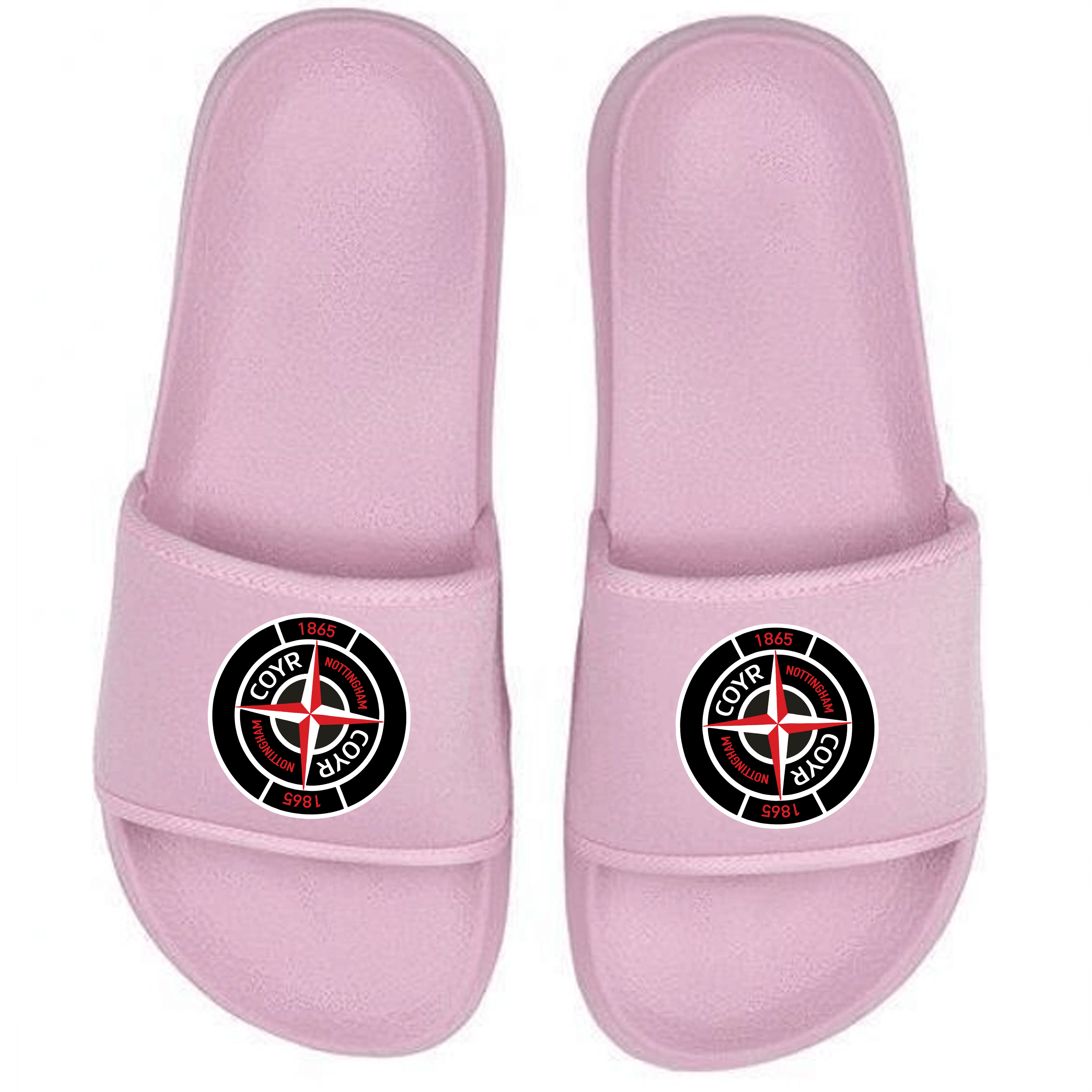 Men's Sliders - Stone by Nottingham Reds