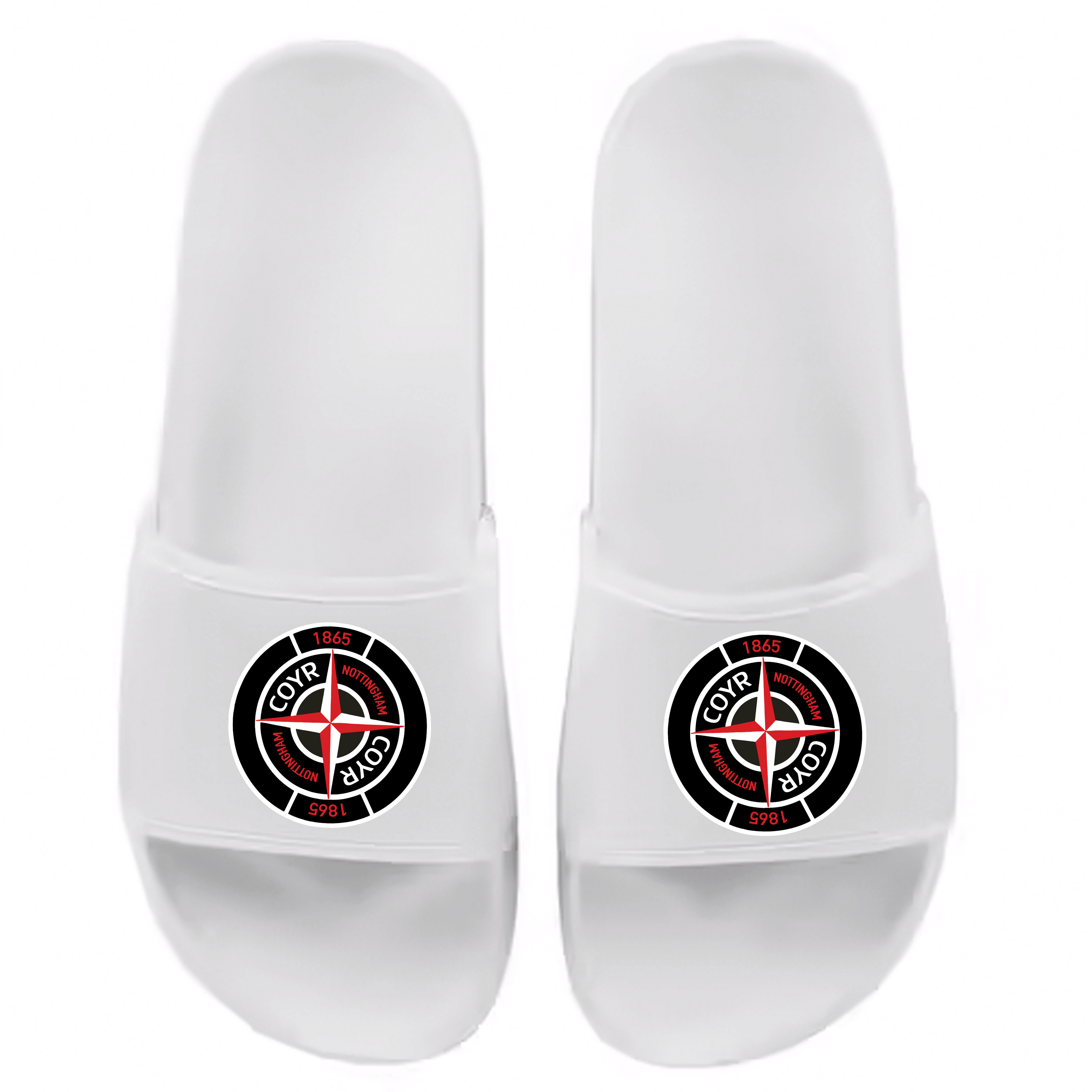 Men's Sliders - Stone by Nottingham Reds