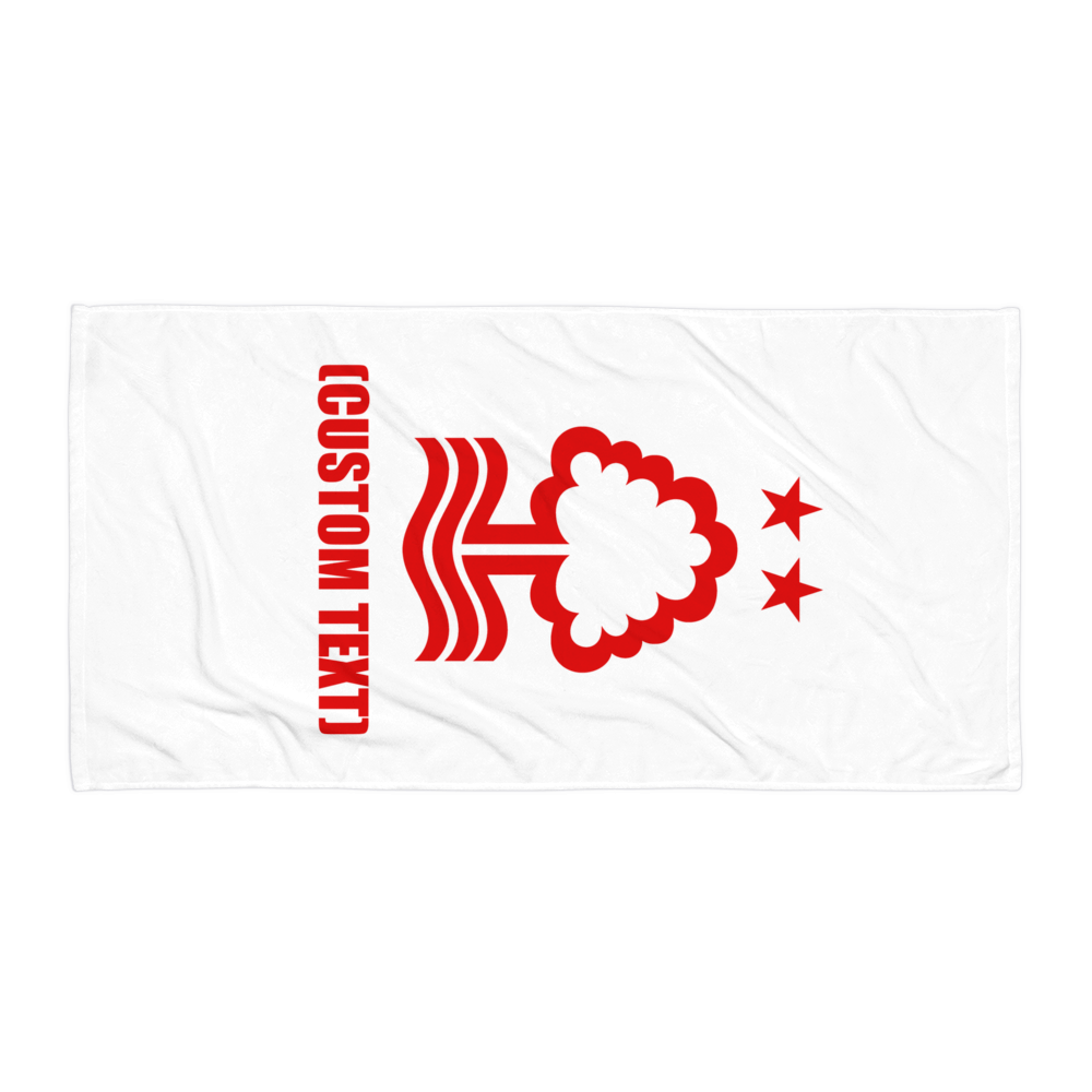 Beach Towel - Custom Tree by Nottingham Reds