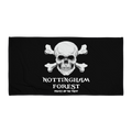 Beach Towel - Skull X by Nottingham Reds