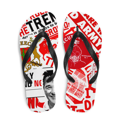 Flip Flops - Sticker Bomb by Nottingham Reds