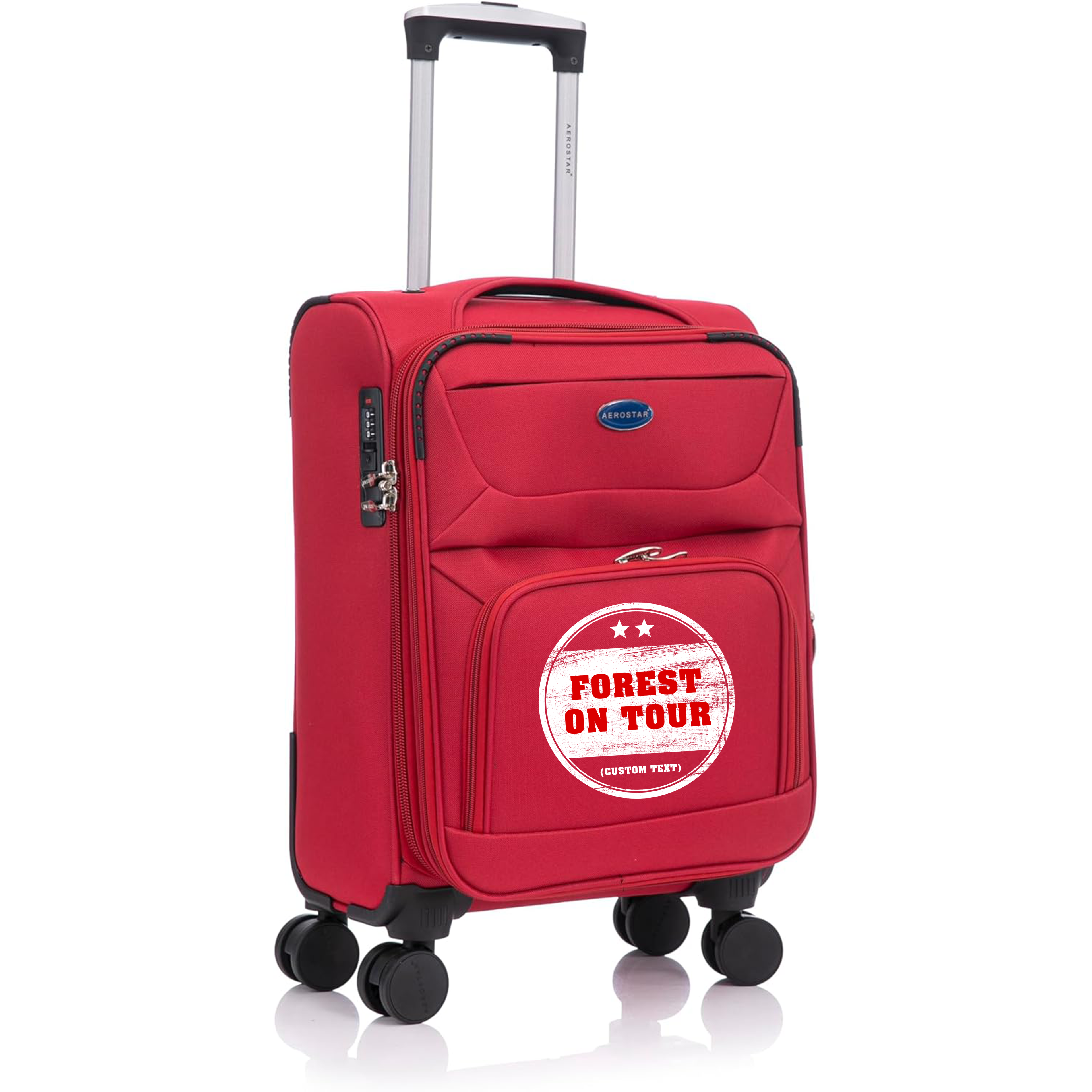 Suitcase - Forest on Tour (customisable) by Nottingham Reds