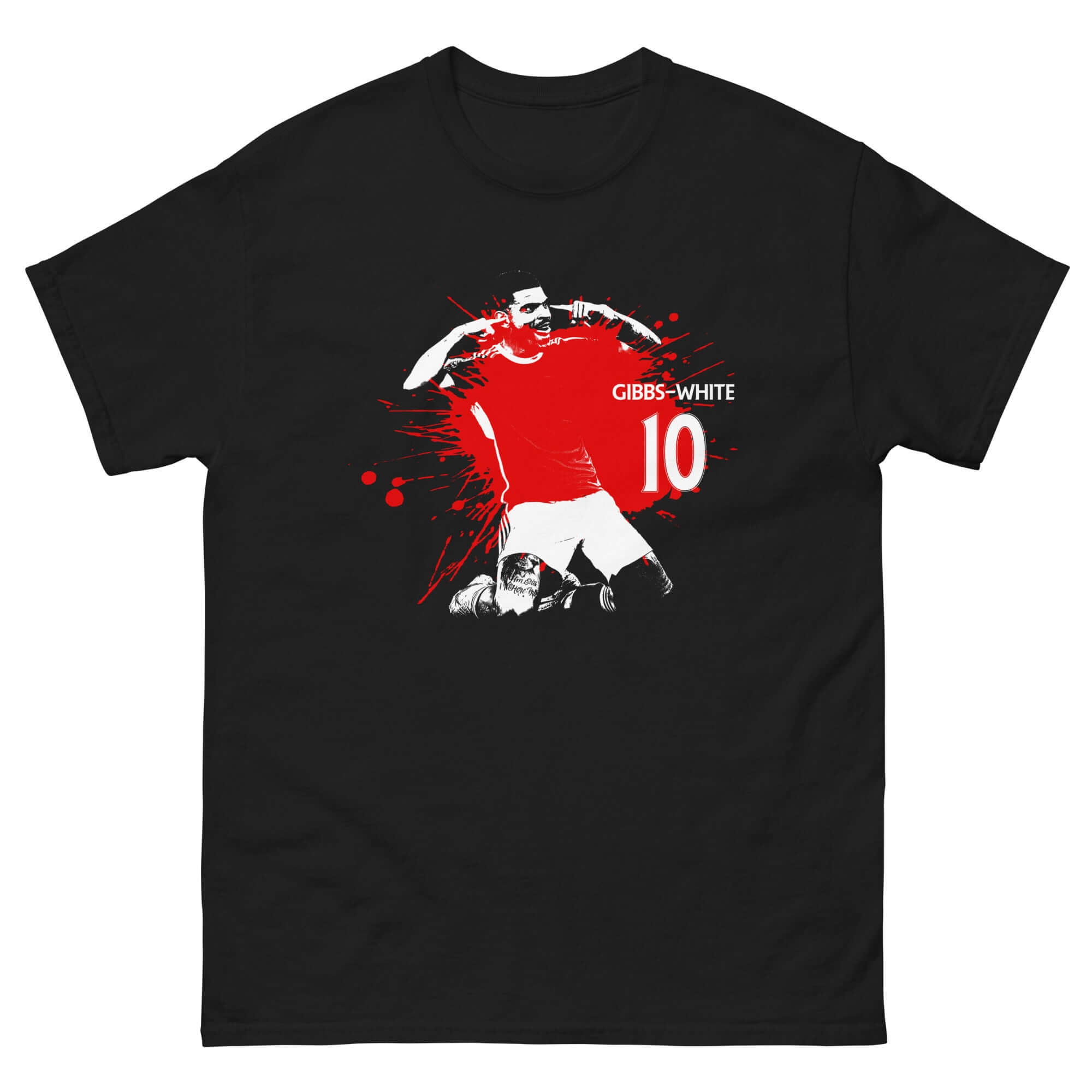 Unisex Short Sleeve T-Shirt - MGW Player Splash by Nottingham Reds