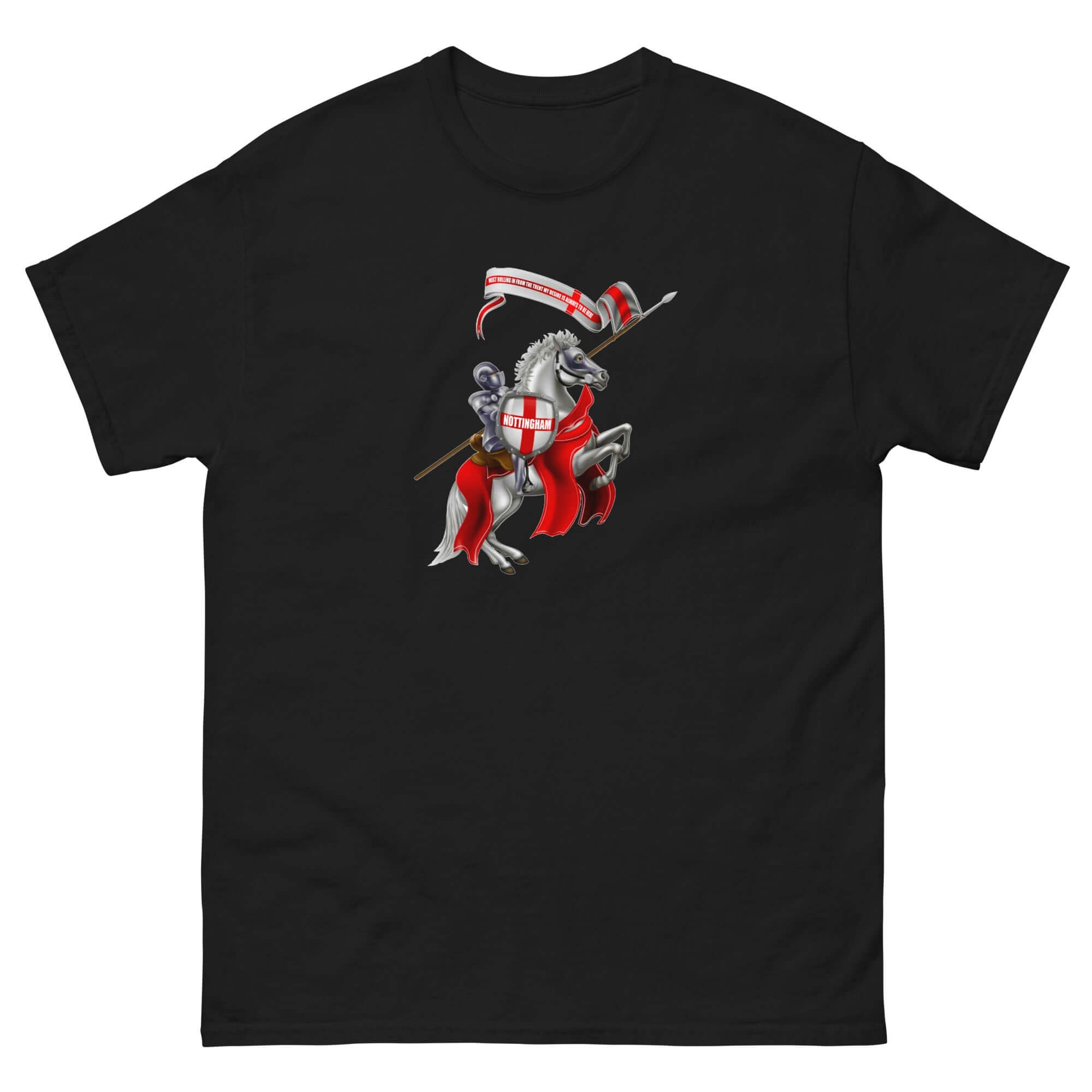 Unisex Short Sleeve T-Shirt - Knight by Nottingham Reds
