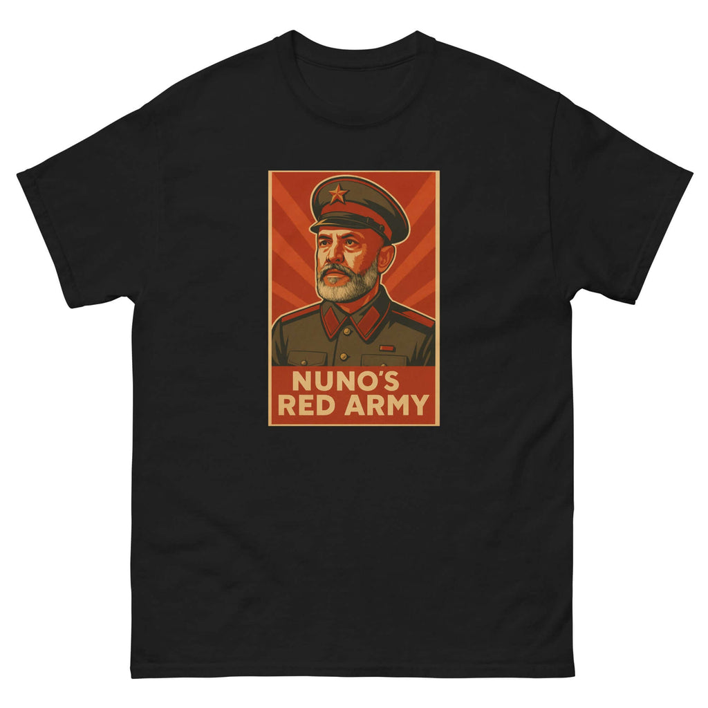 Unisex Short Sleeve T-Shirt - Nuno's Red Army by Nottingham Reds