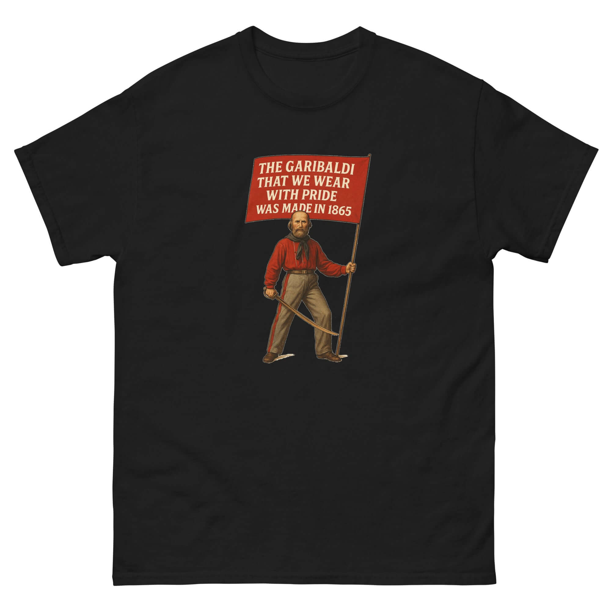 Unisex Short Sleeve T-Shirt - Garibaldi by Nottingham Reds