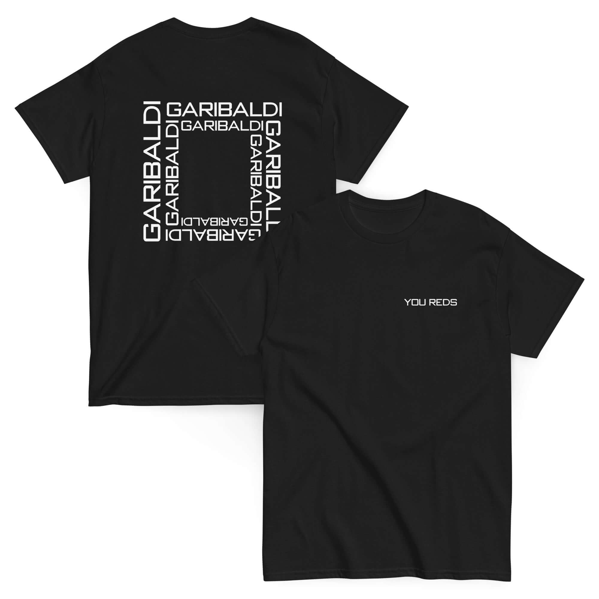 Unisex Short Sleeve T-Shirt - Garibaldi Reds by Nottingham Reds