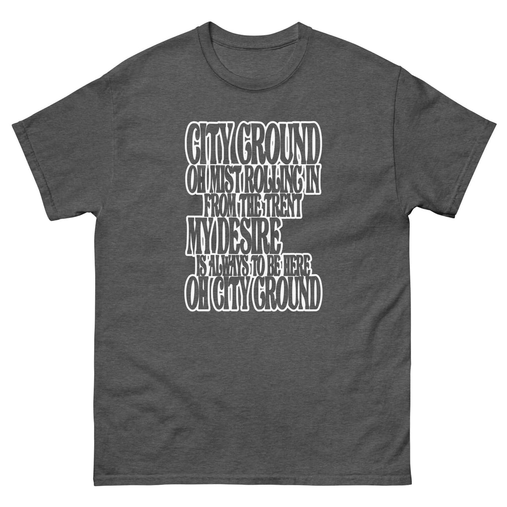 Unisex Short Sleeve T-Shirt - Mist by Nottingham Reds