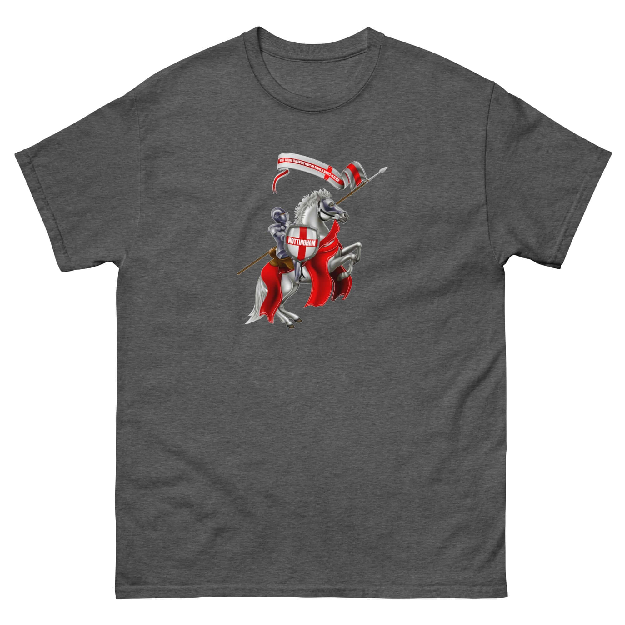 Unisex Short Sleeve T-Shirt - Knight by Nottingham Reds