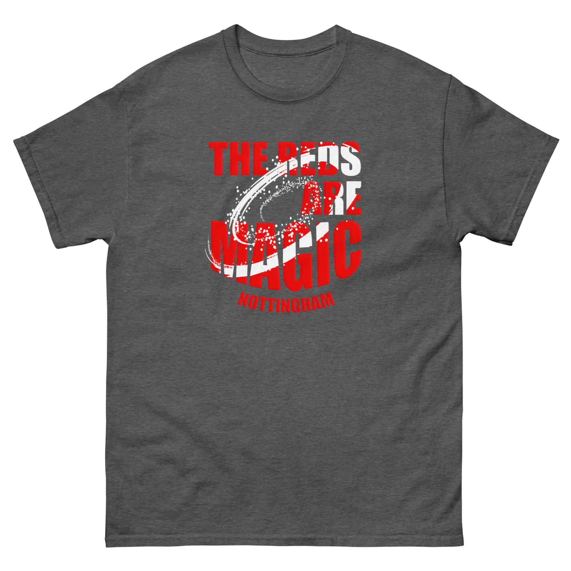 Unisex Short Sleeve T-Shirt - The Reds are Magic by Nottingham Reds