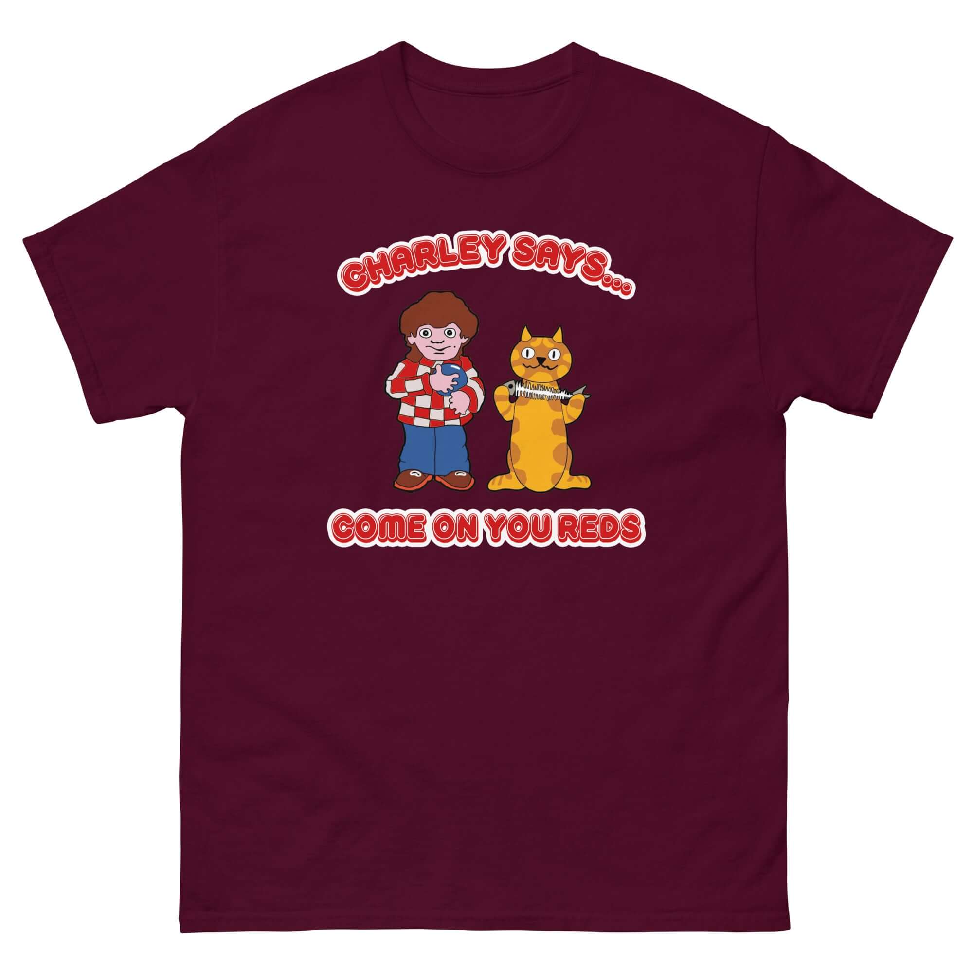 Unisex Short Sleeve T-Shirt - Charley by Nottingham Reds