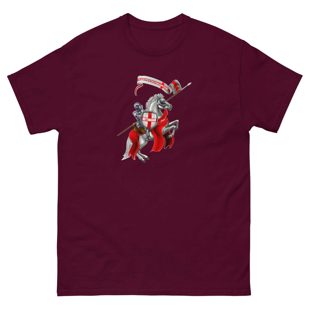 Unisex Short Sleeve T-Shirt - Knight by Nottingham Reds