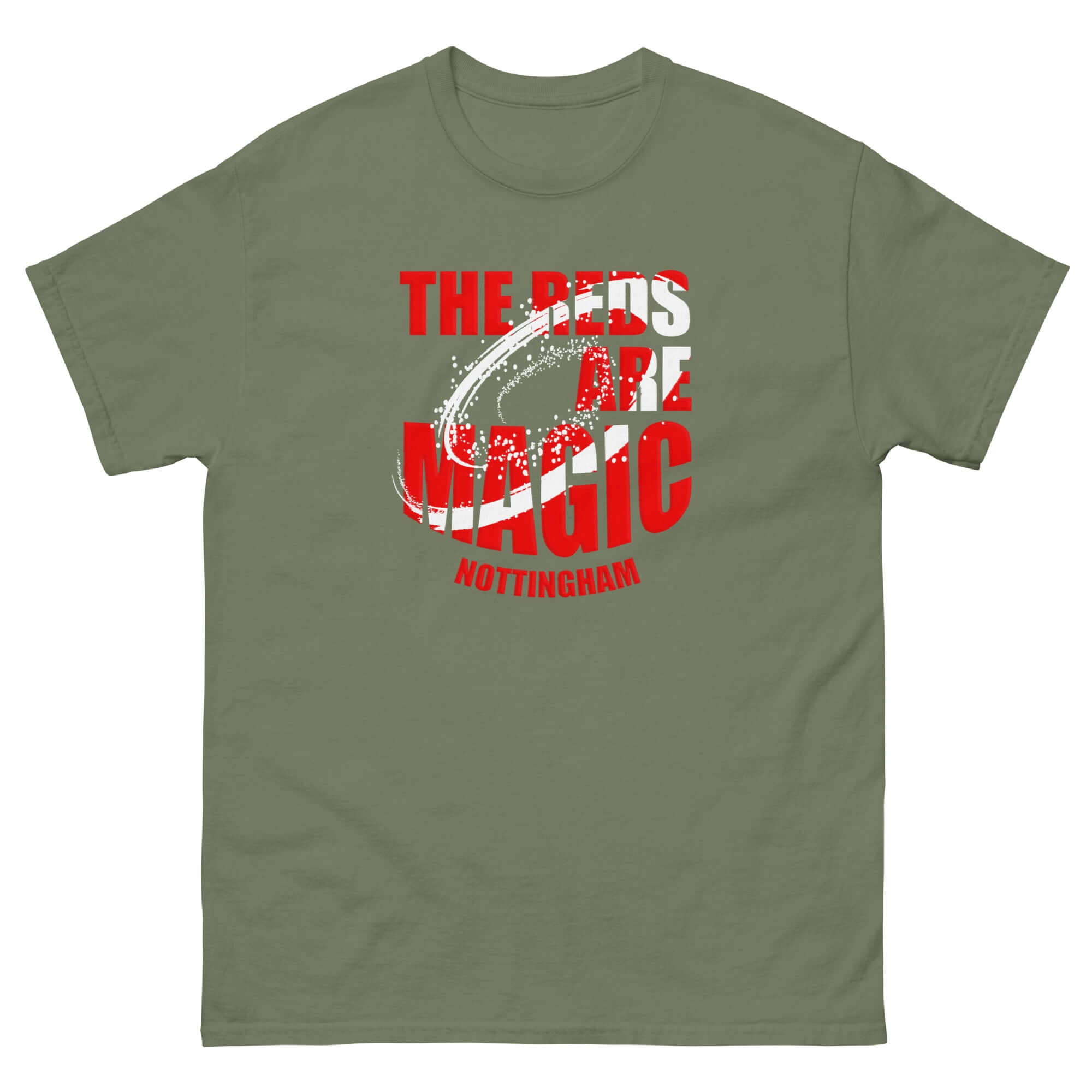 Unisex Short Sleeve T-Shirt - The Reds are Magic by Nottingham Reds
