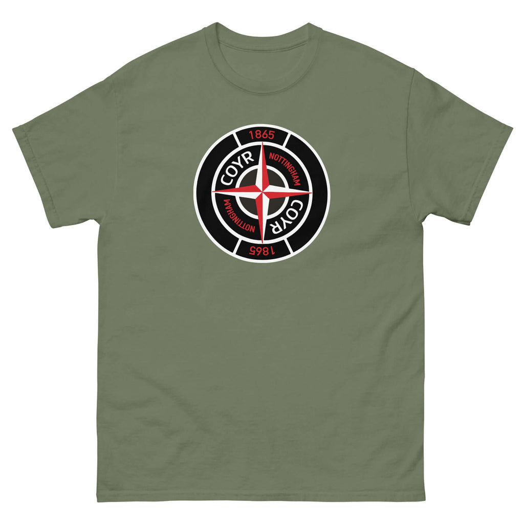 Unisex Short Sleeve T-Shirt - Stone by Nottingham Reds