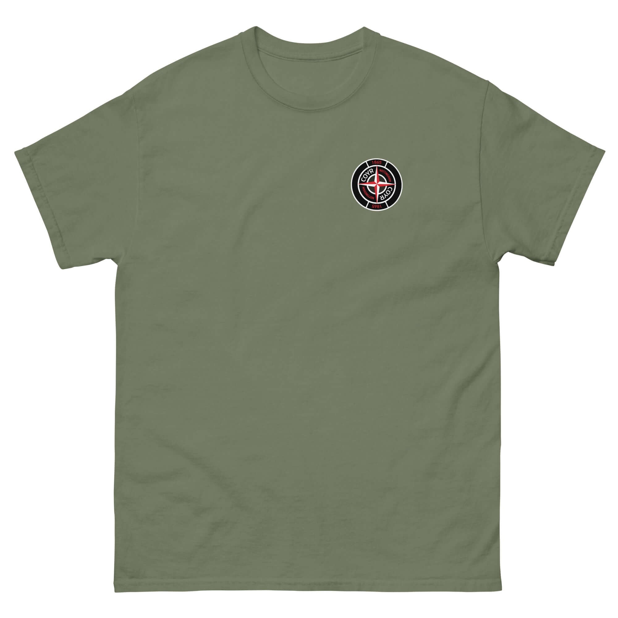 Unisex Short Sleeve T-Shirt - Stone by Nottingham Reds