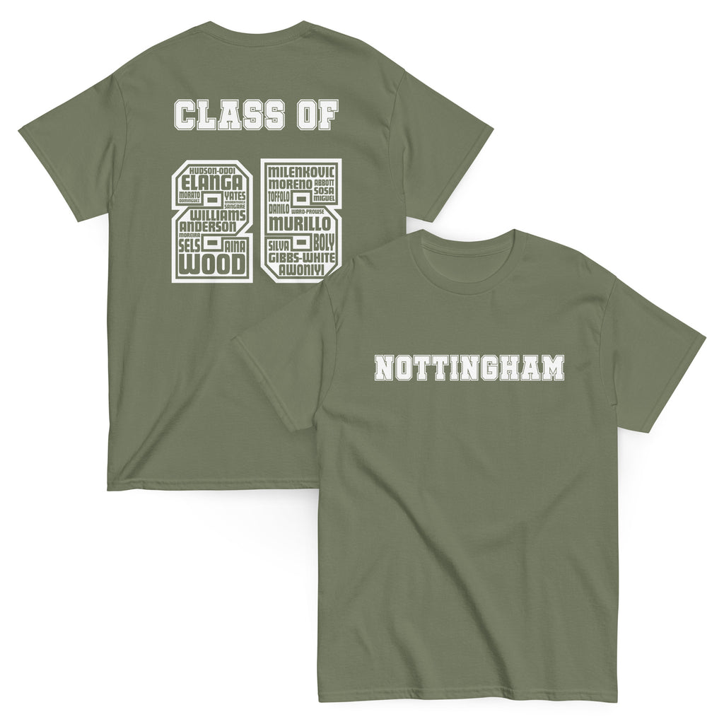 Unisex Short Sleeve T-Shirt - Class of 25 by Nottingham Reds