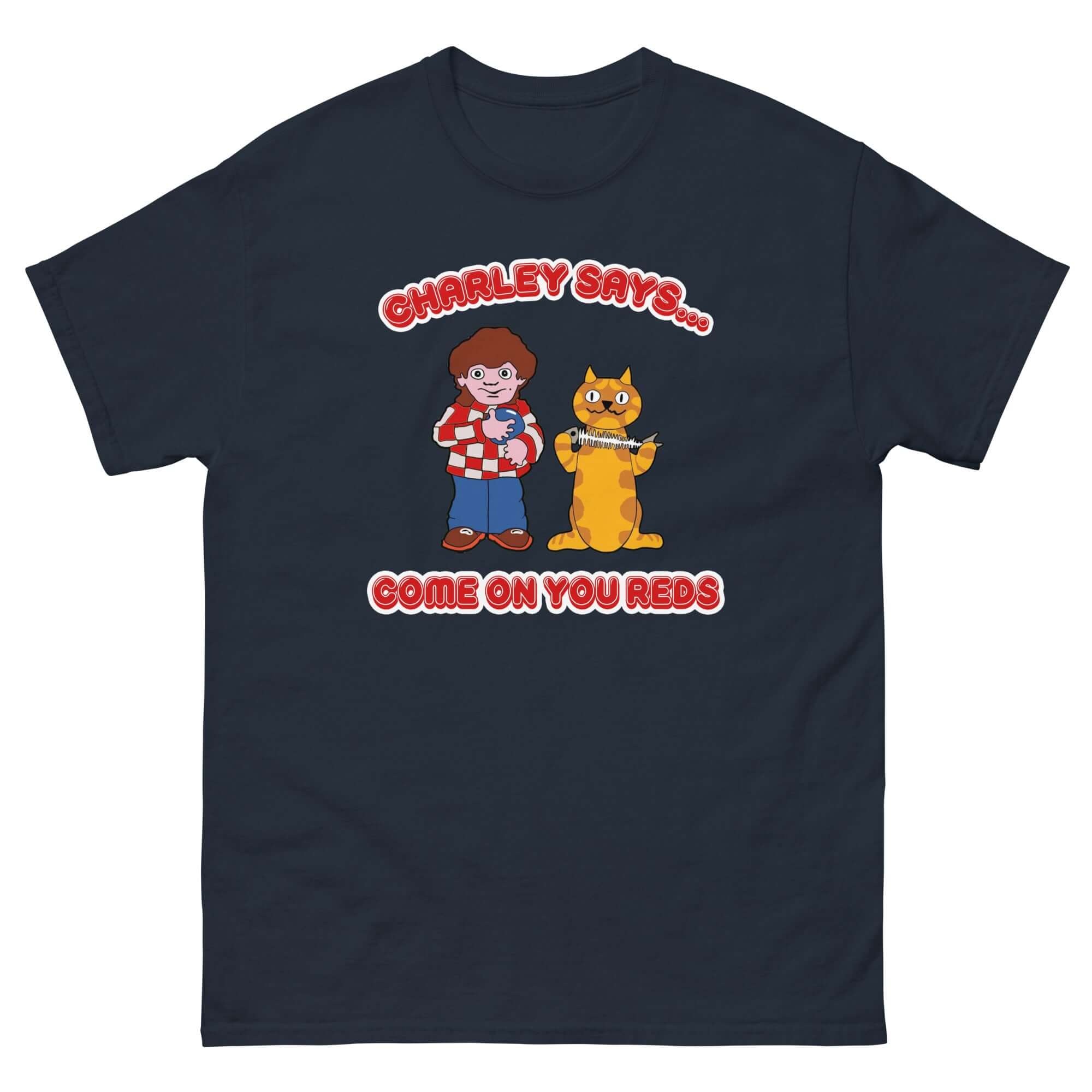 Unisex Short Sleeve T-Shirt - Charley by Nottingham Reds