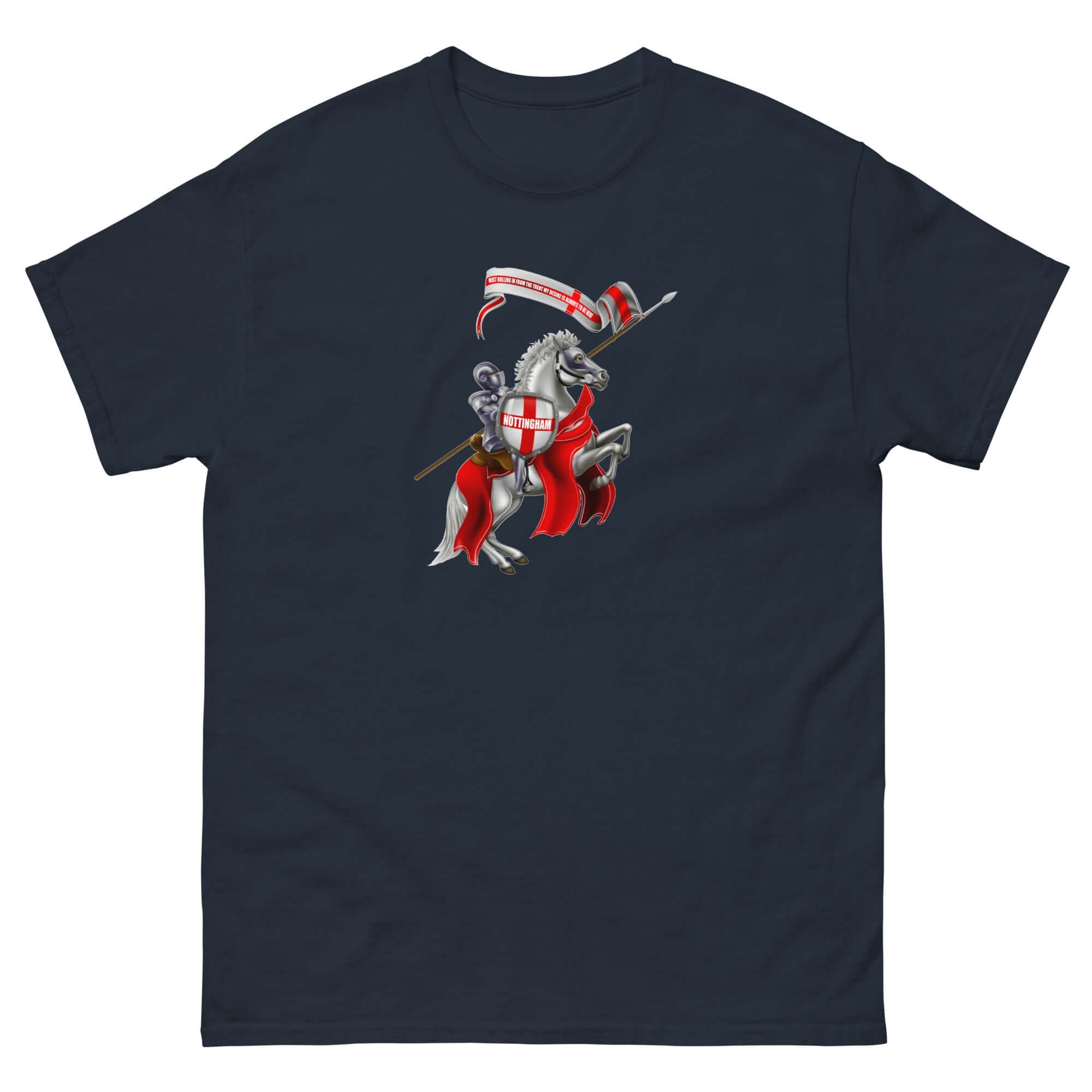 Unisex Short Sleeve T-Shirt - Knight by Nottingham Reds