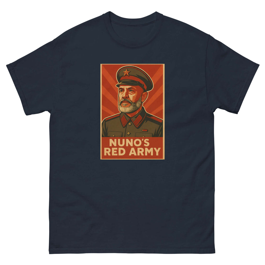 Unisex Short Sleeve T-Shirt - Nuno's Red Army by Nottingham Reds
