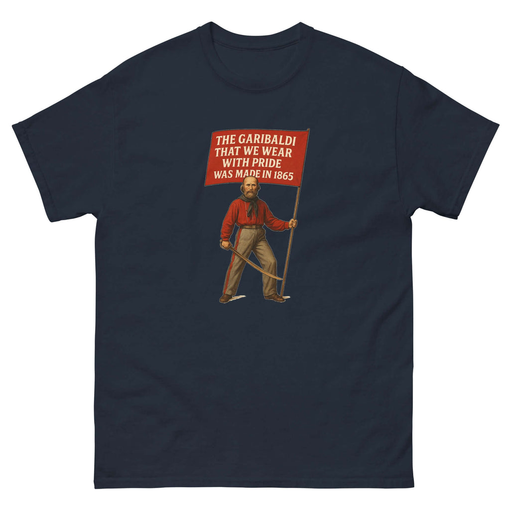 Unisex Short Sleeve T-Shirt - Garibaldi by Nottingham Reds