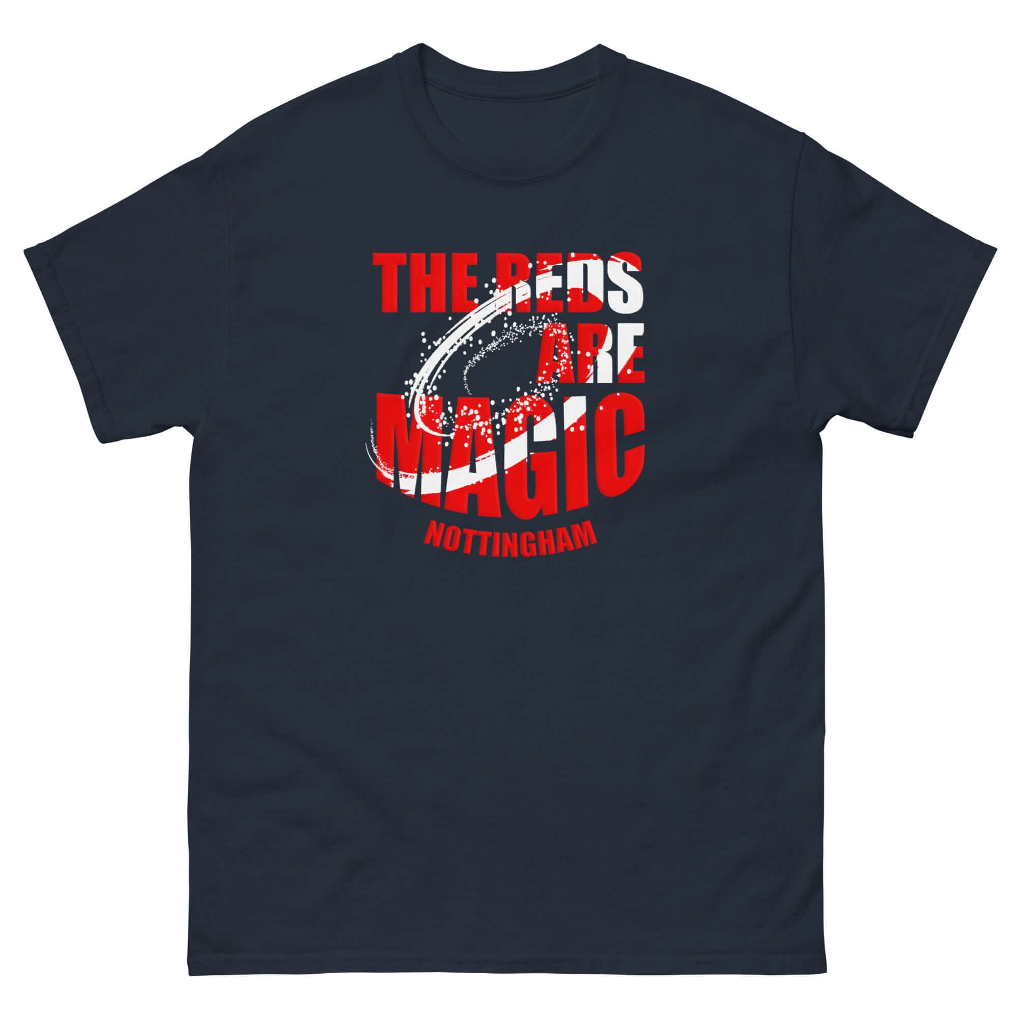 Unisex Short Sleeve T-Shirt - The Reds are Magic by Nottingham Reds