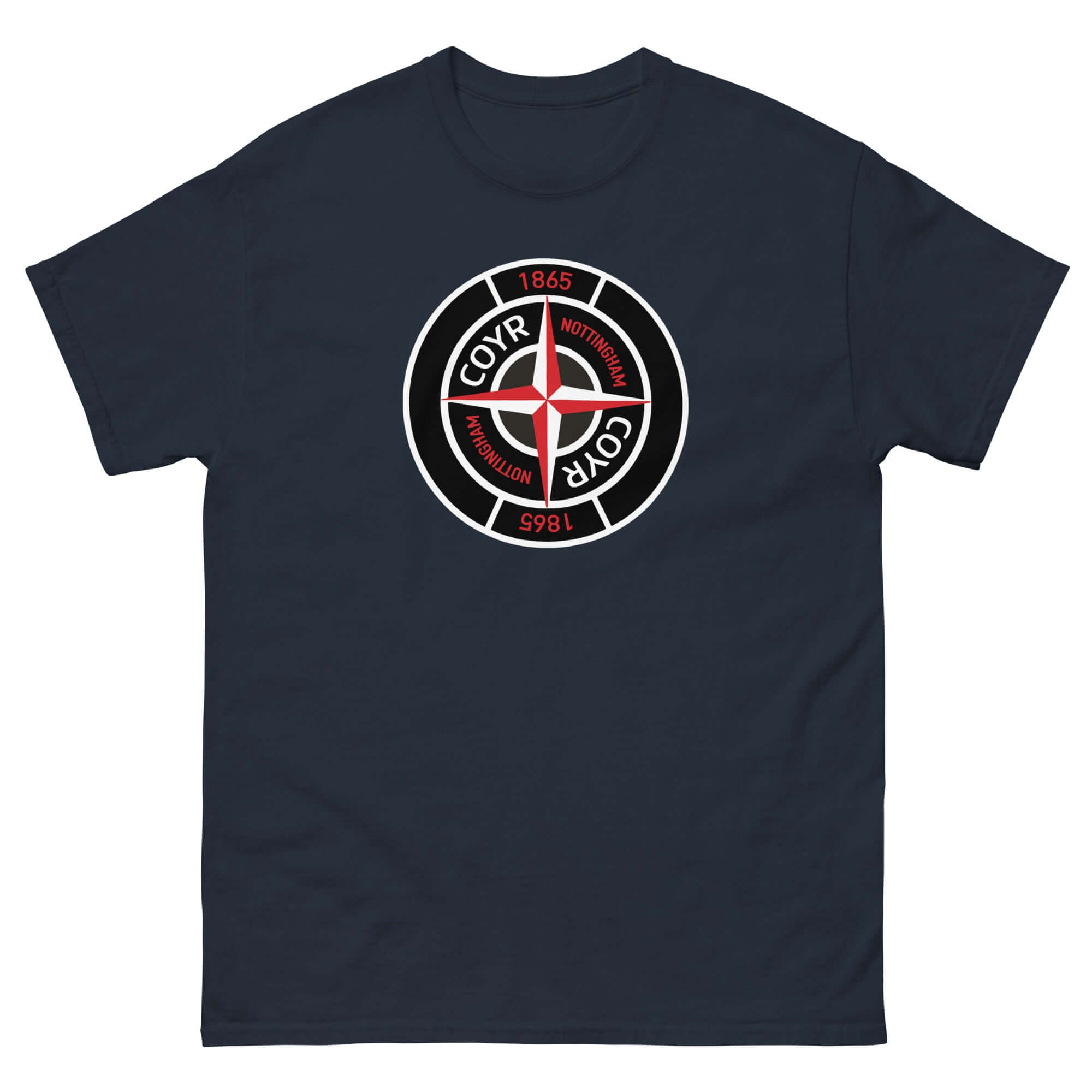 Unisex Short Sleeve T-Shirt - Stone by Nottingham Reds