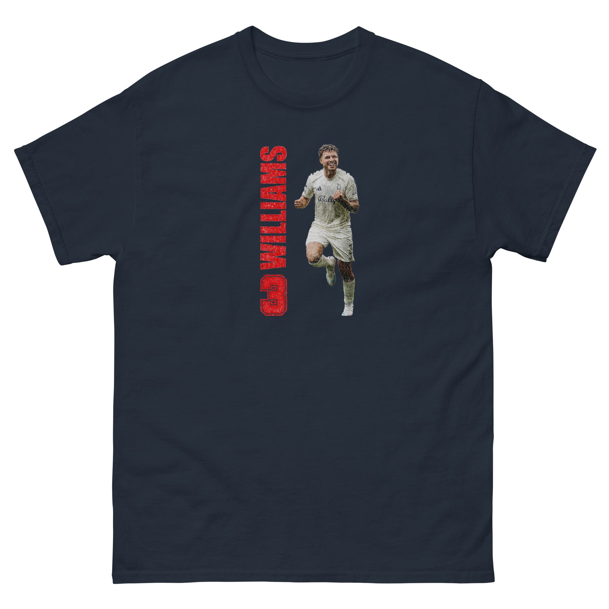 Unisex Short Sleeve T-Shirt - Williams 3 by Nottingham Reds
