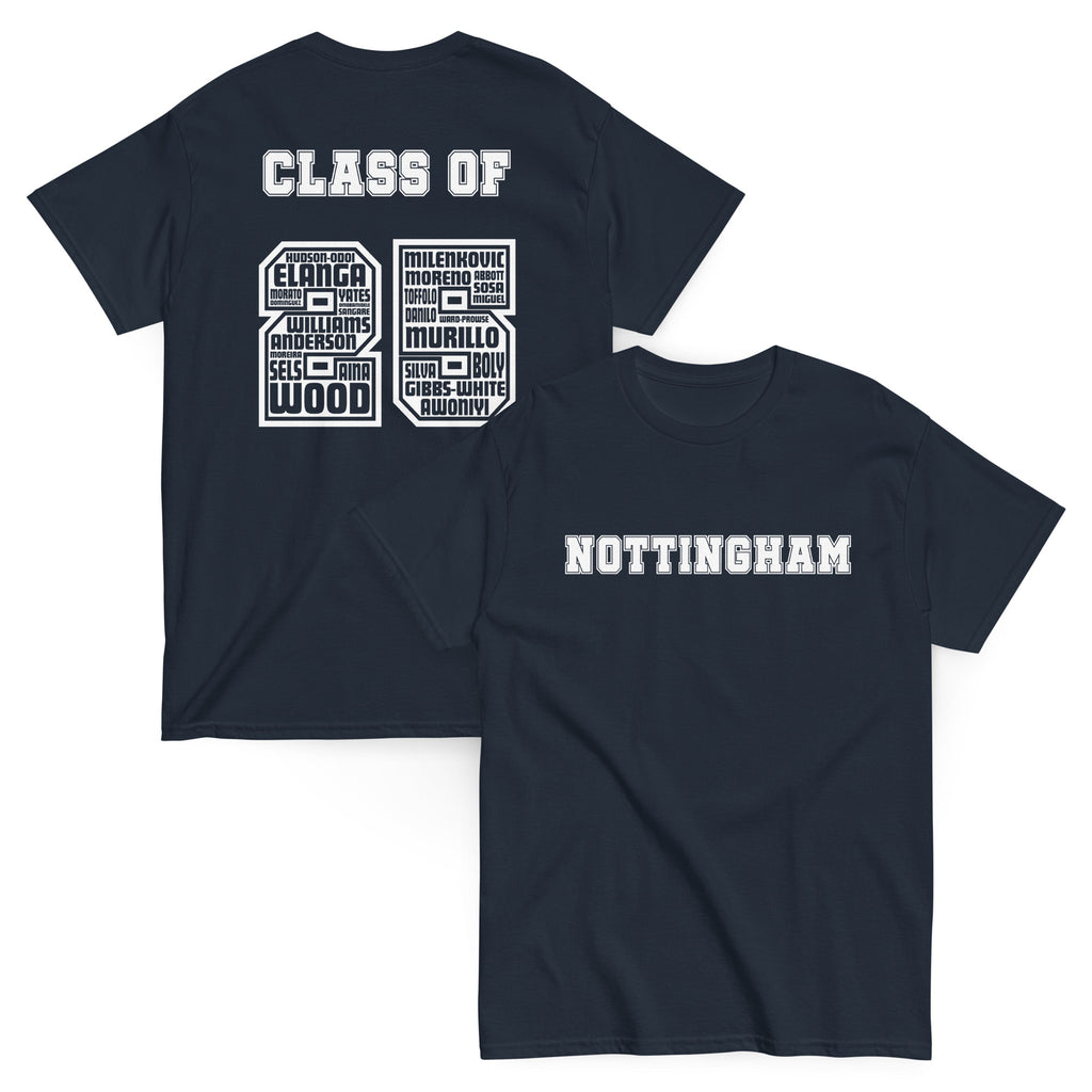 Unisex Short Sleeve T-Shirt - Class of 25 by Nottingham Reds