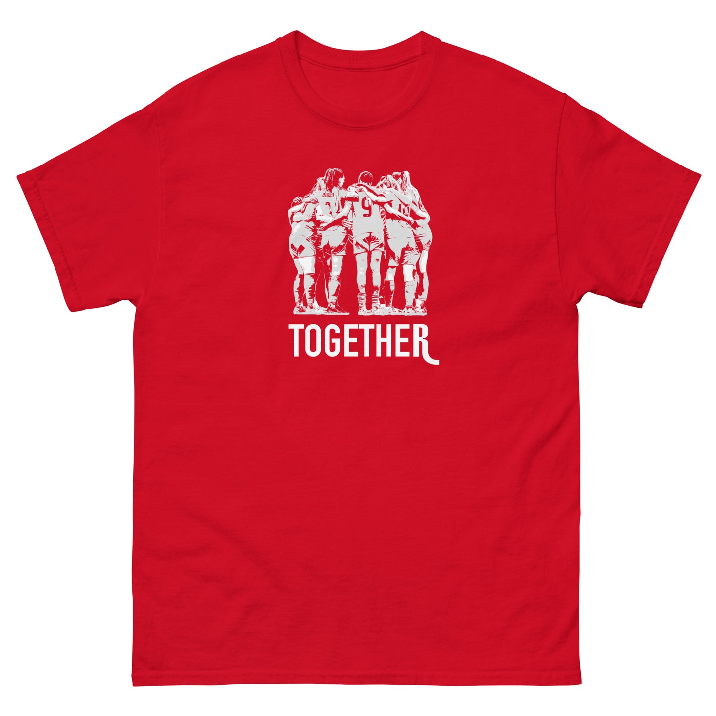 Unisex Short Sleeve T-Shirt - Together by Nottingham Reds