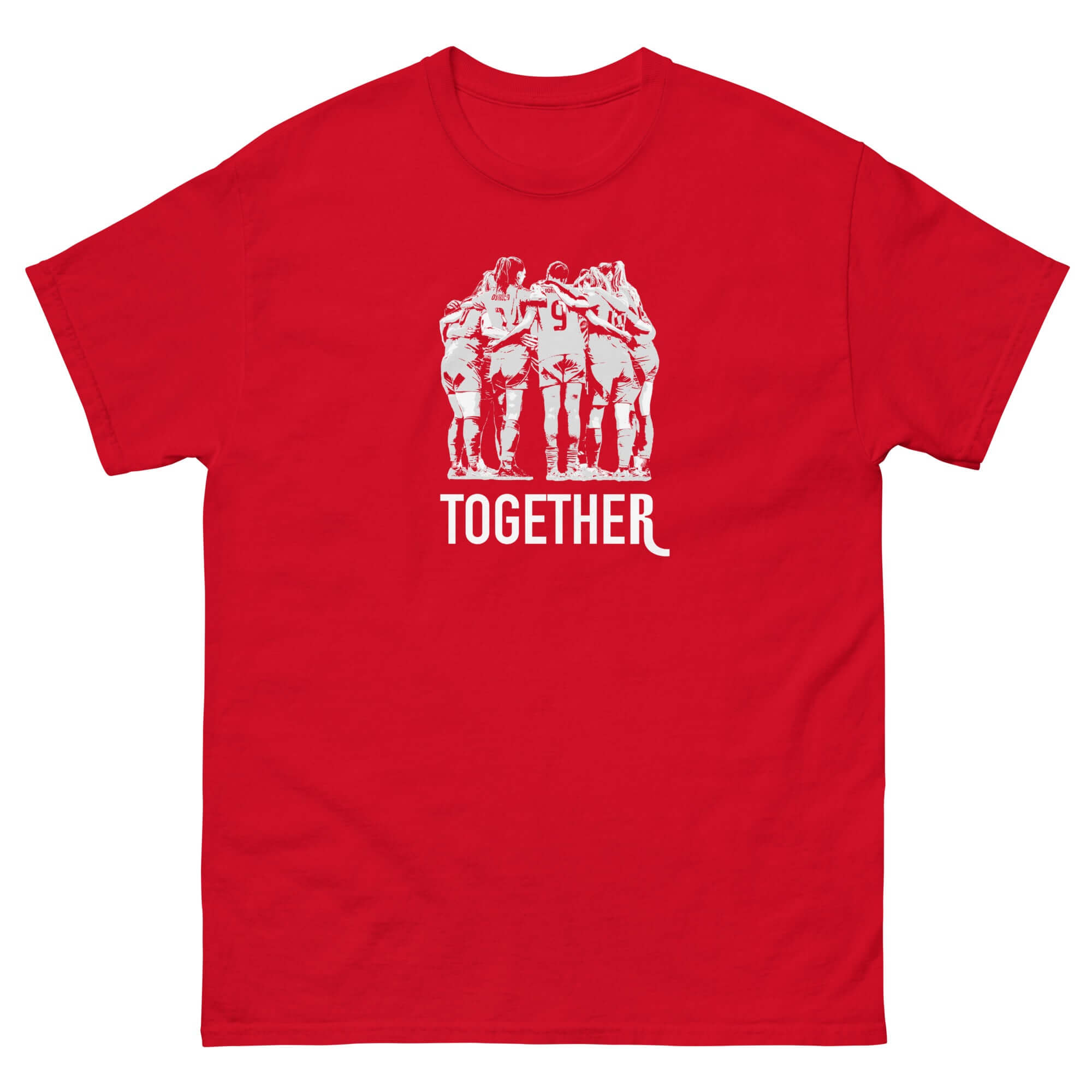 Unisex Short Sleeve T-Shirt - Together by Nottingham Reds