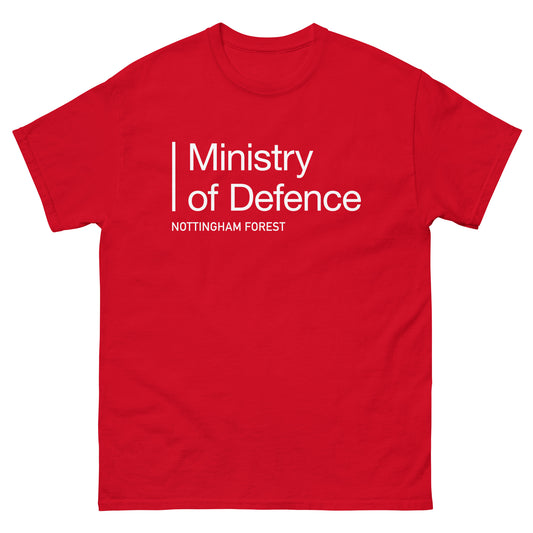 Unisex Short Sleeve T-Shirt - Ministry of Defence by Nottingham Reds