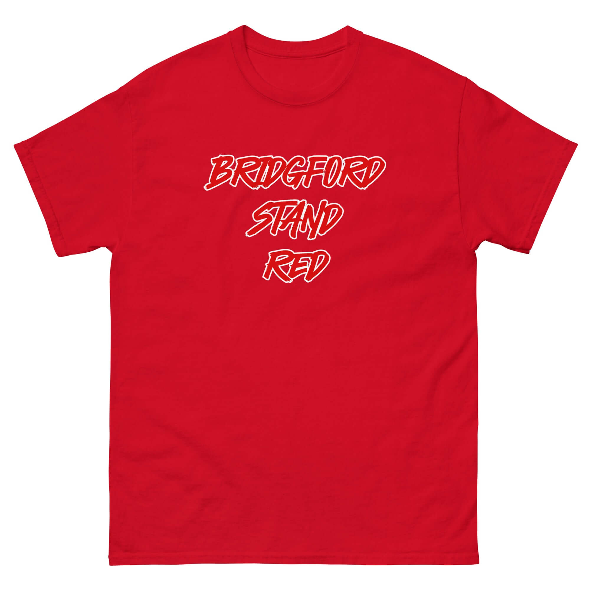 Unisex Short Sleeve T-Shirt - Bridgford Stand Red by Nottingham Reds
