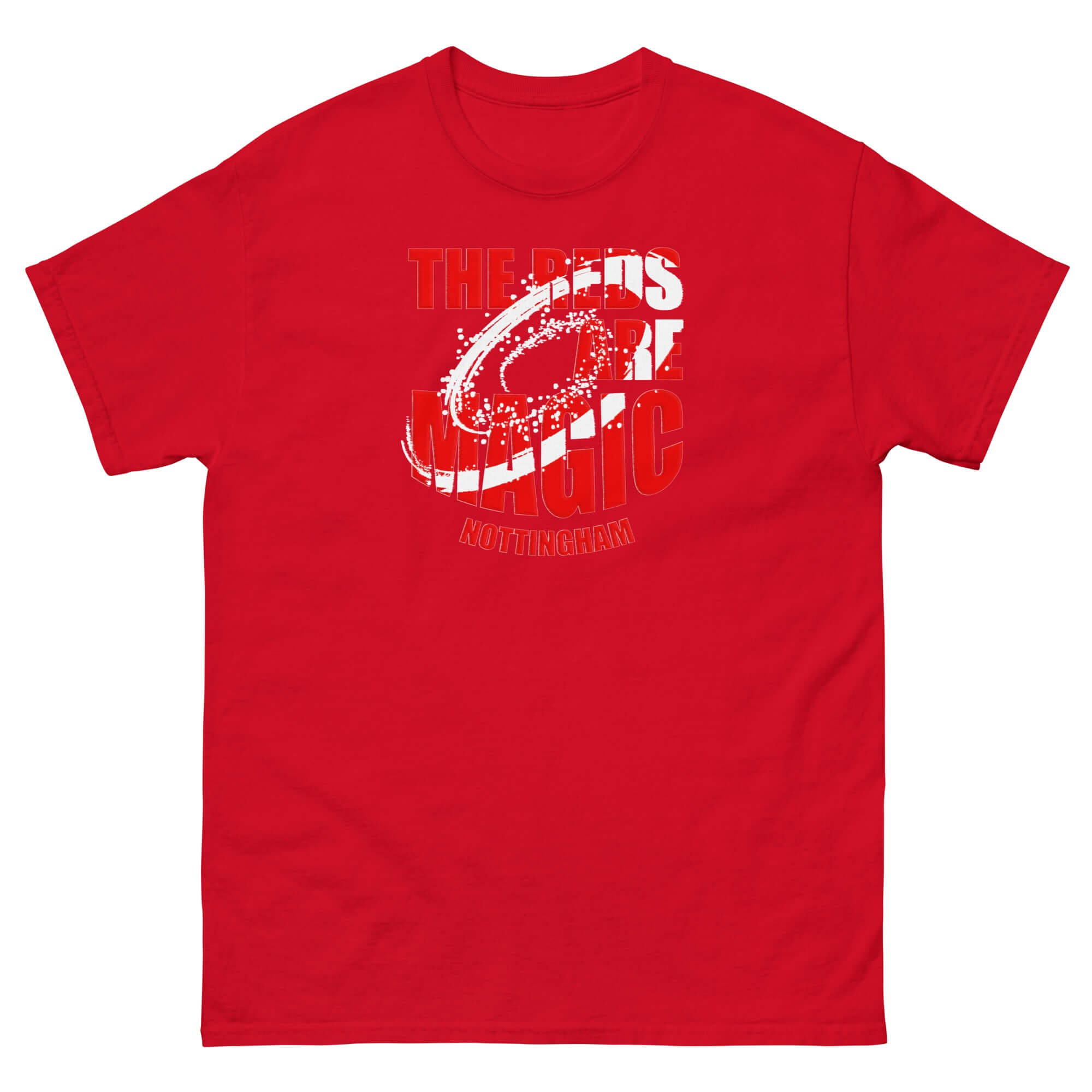 Unisex Short Sleeve T-Shirt - The Reds are Magic by Nottingham Reds
