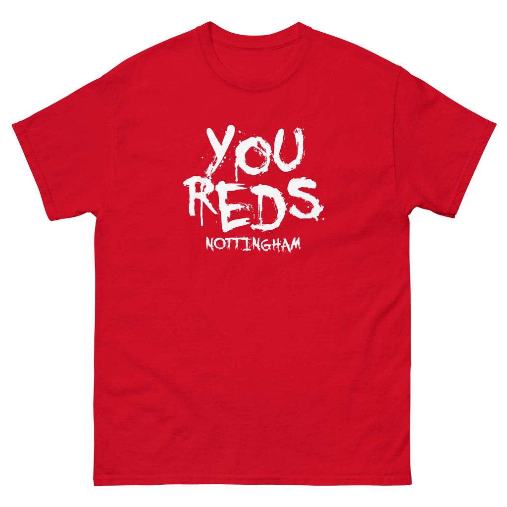 Unisex Short Sleeve T-Shirt - You Reds 3 by Nottingham Reds
