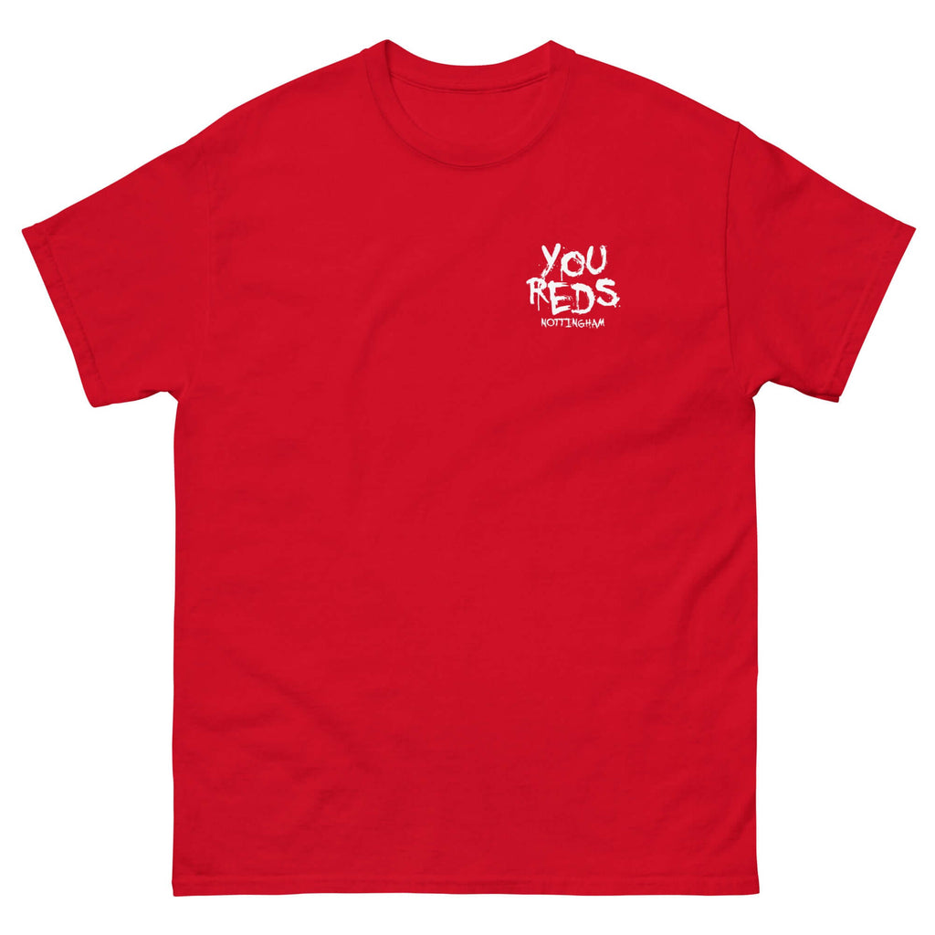 Unisex Short Sleeve T-Shirt - You Reds 3 by Nottingham Reds