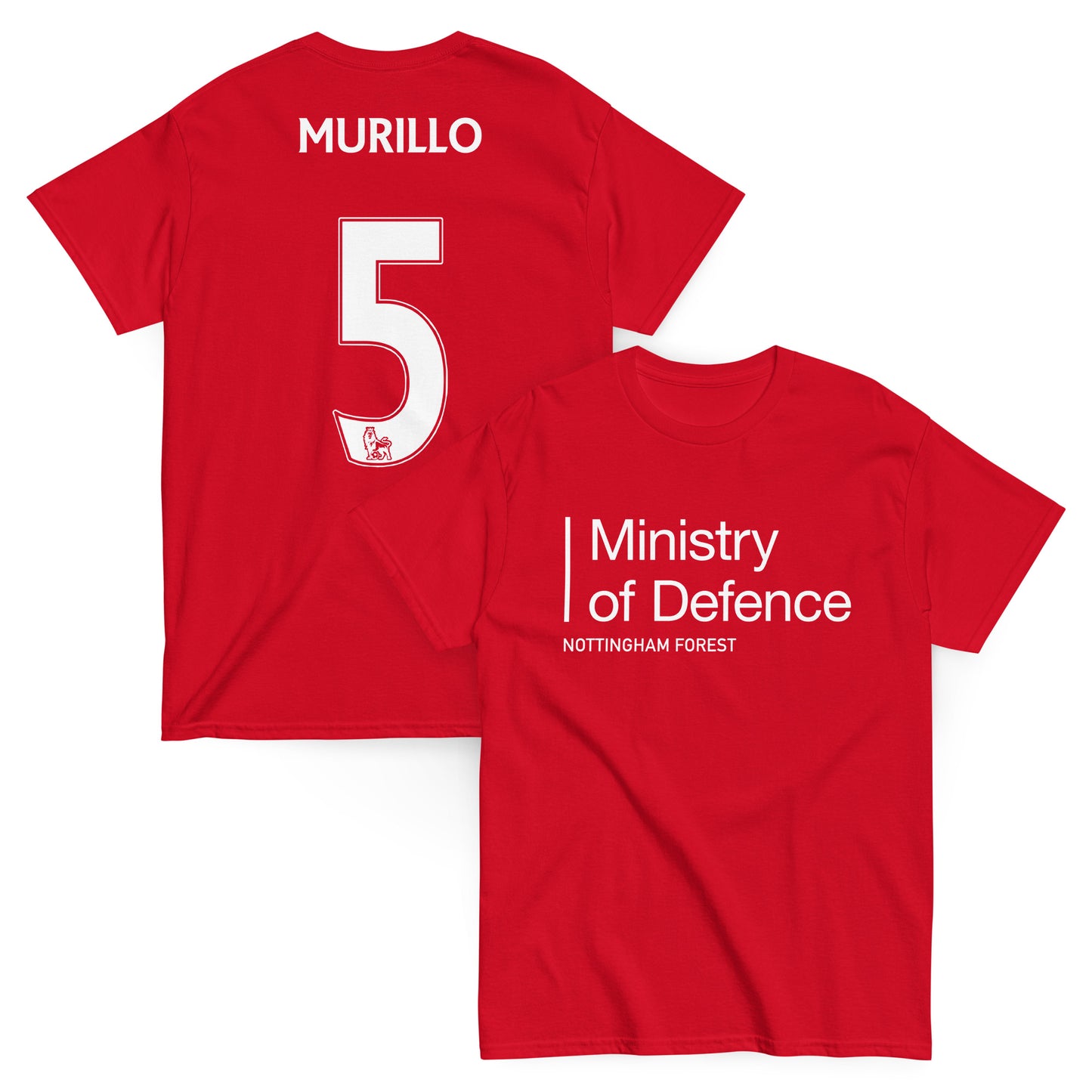 Unisex Short Sleeve T-Shirt - Ministry of Defence by Nottingham Reds