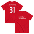 Unisex Short Sleeve T-Shirt - Ministry of Defence by Nottingham Reds