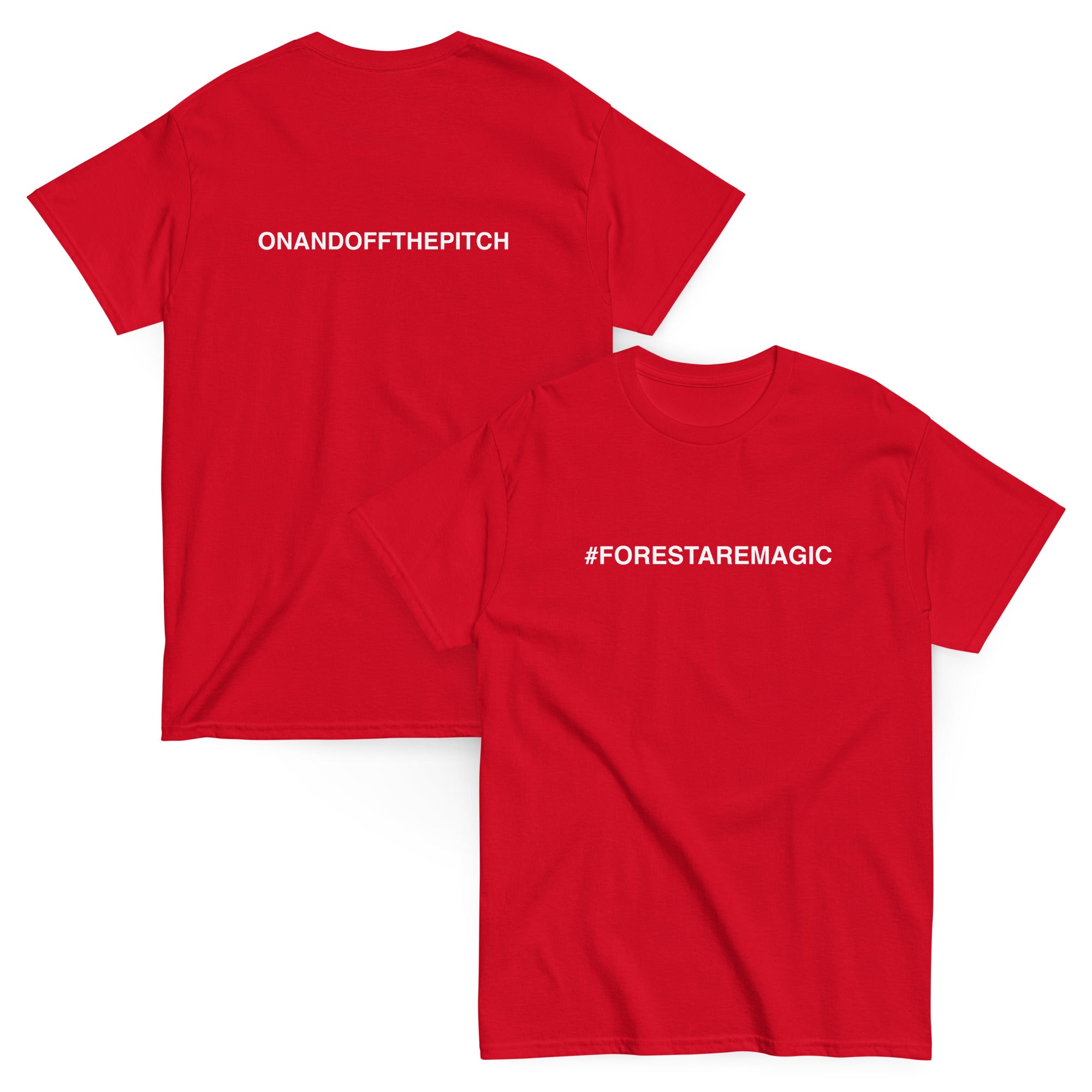 Unisex Short Sleeve T-Shirt - Hashtag by Nottingham Reds