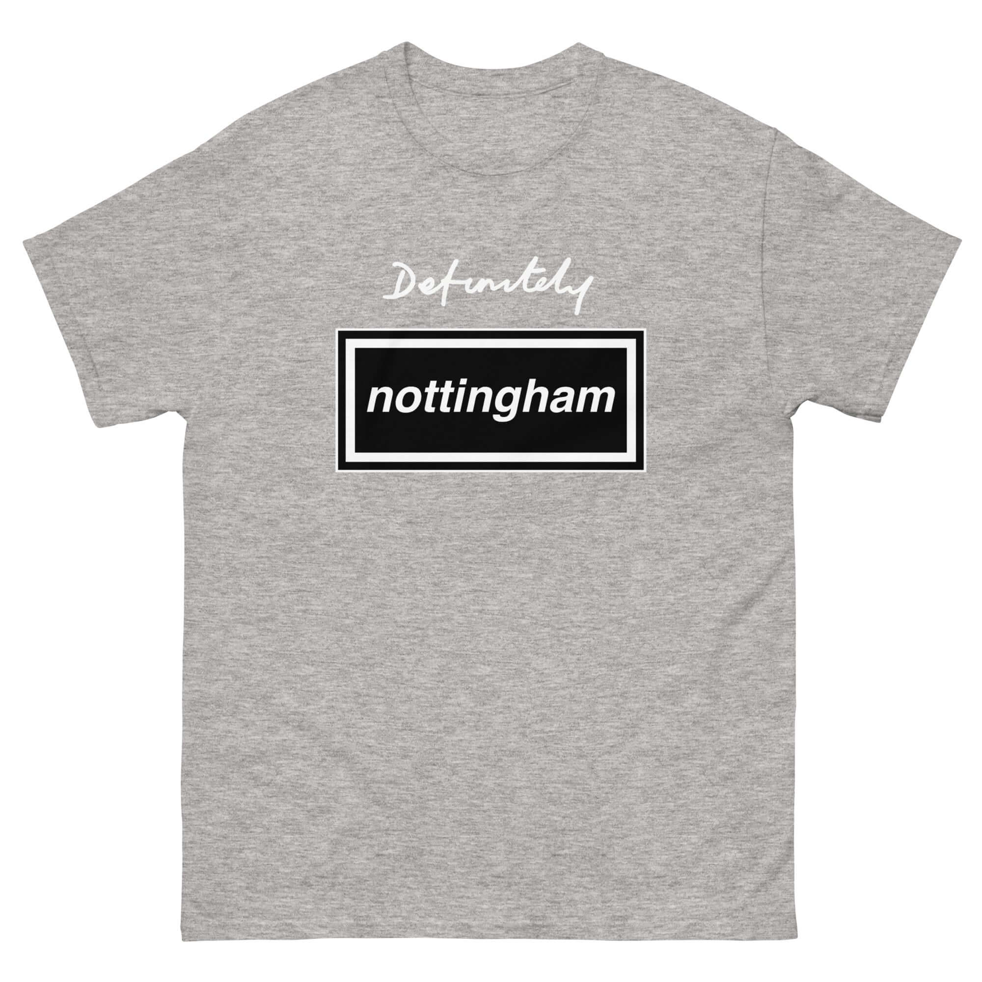 Unisex Short Sleeve T-Shirt - Definitely by Nottingham Reds