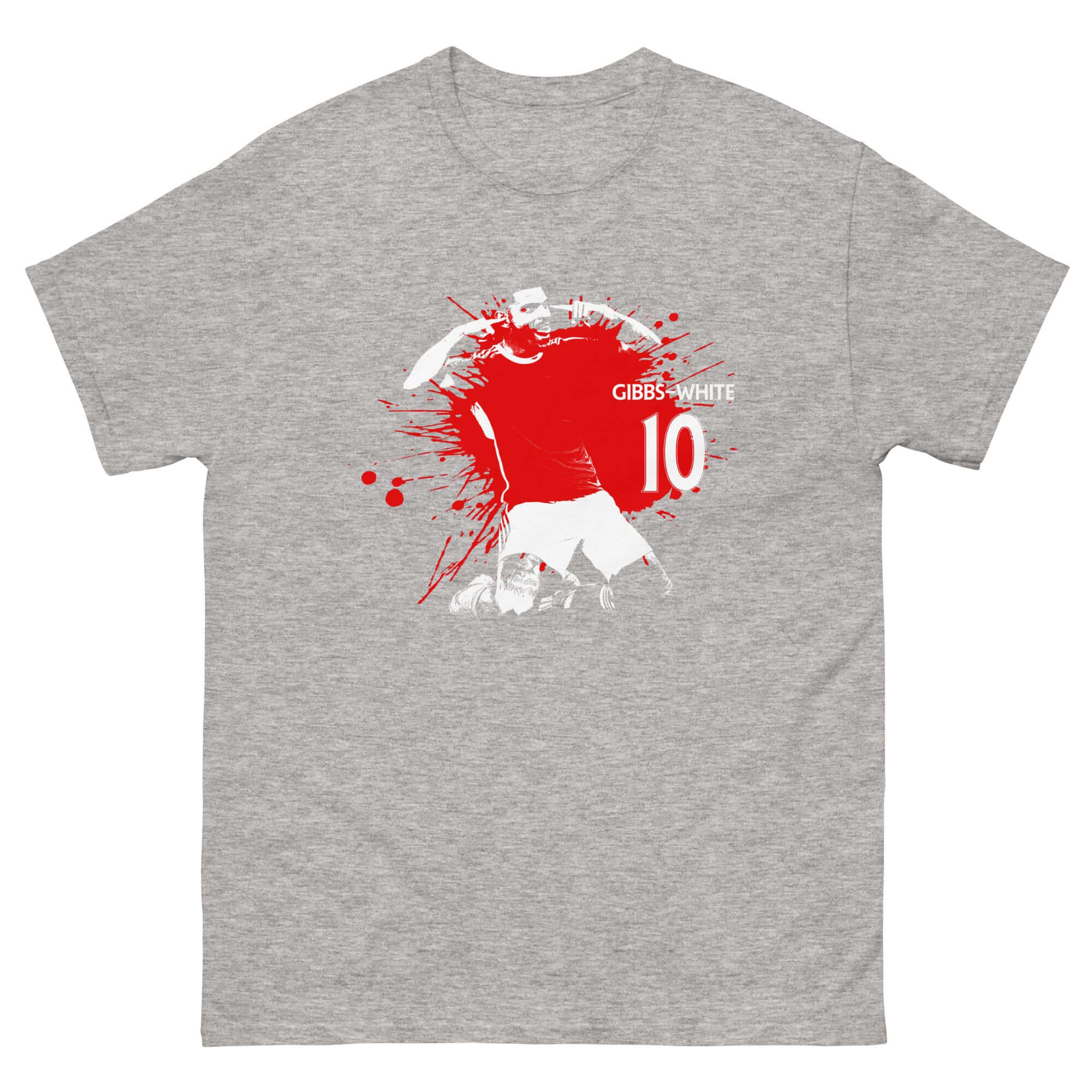 Unisex Short Sleeve T-Shirt - MGW Player Splash by Nottingham Reds