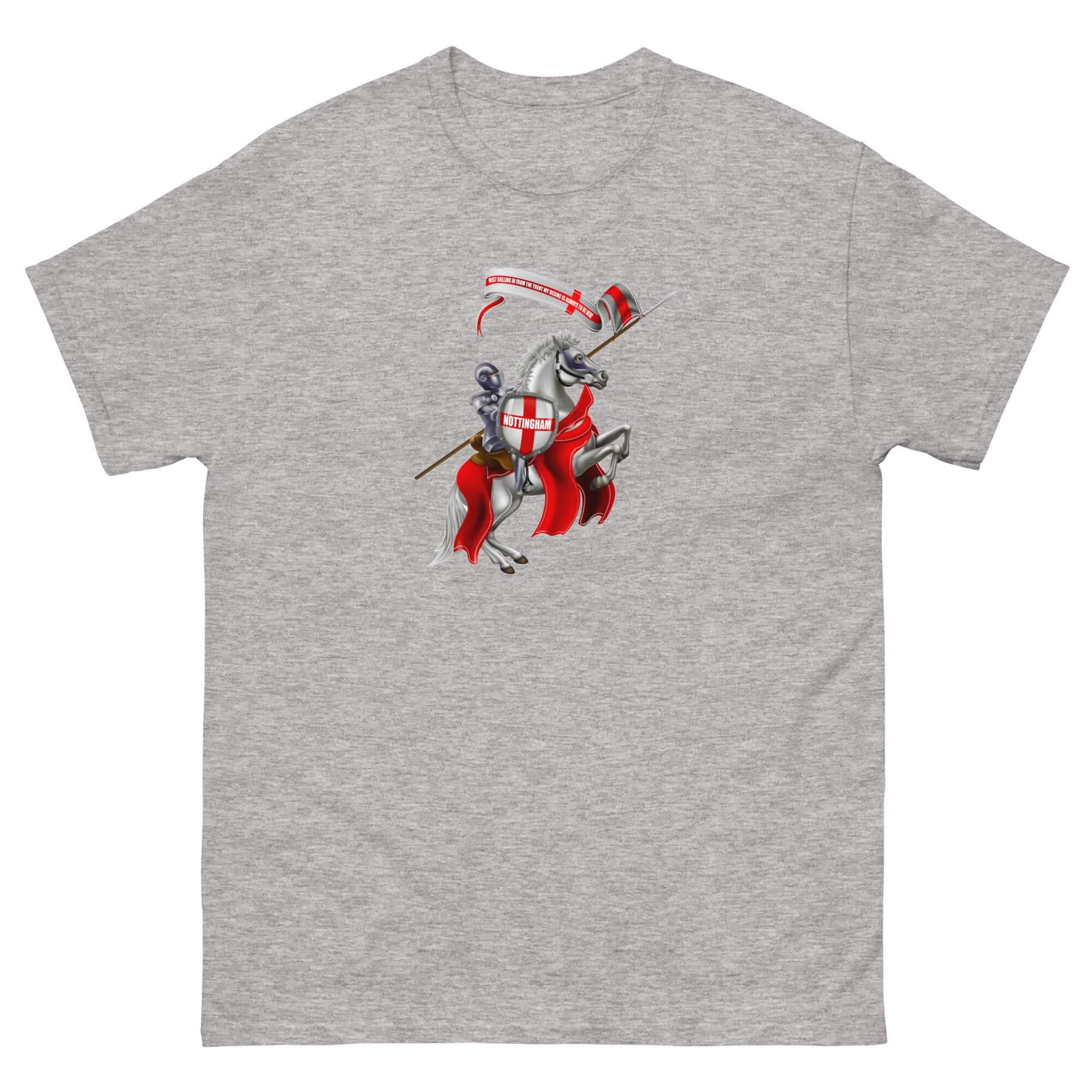 Unisex Short Sleeve T-Shirt - Knight by Nottingham Reds