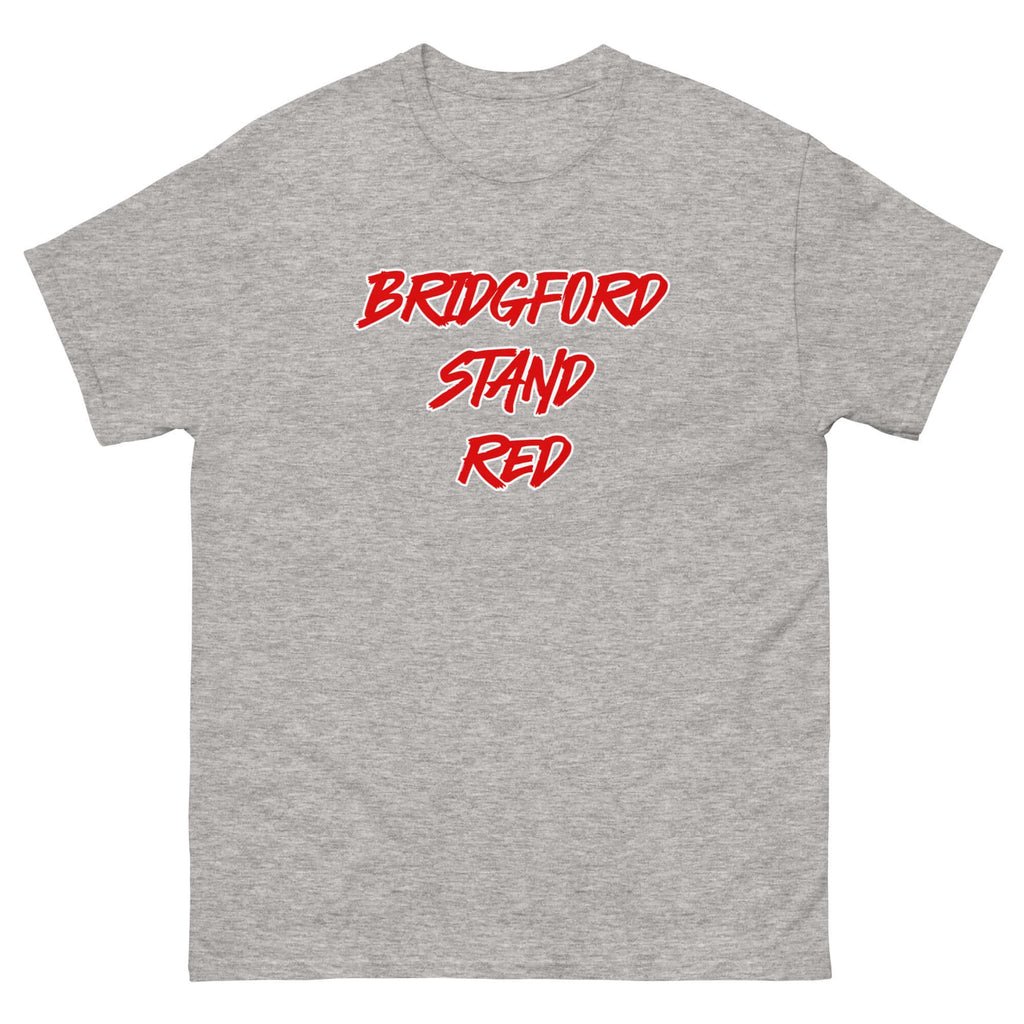Unisex Short Sleeve T-Shirt - Bridgford Stand Red by Nottingham Reds