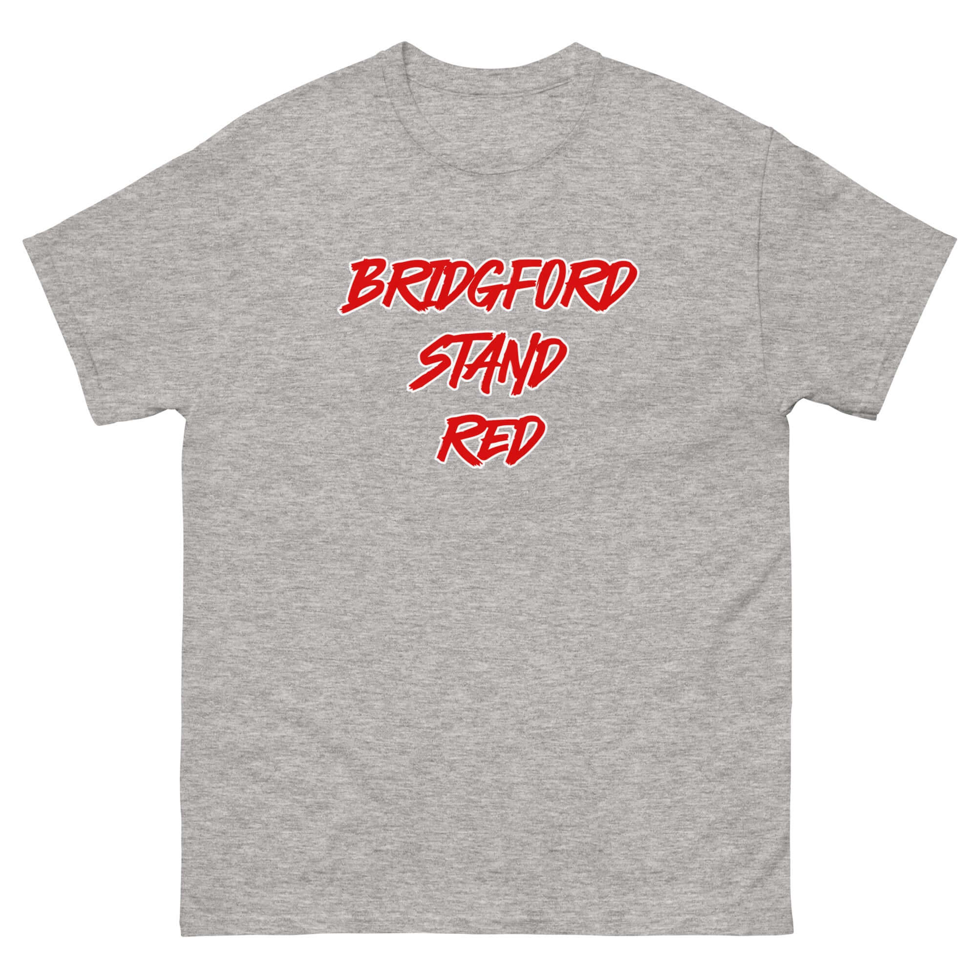 Unisex Short Sleeve T-Shirt - Bridgford Stand Red by Nottingham Reds
