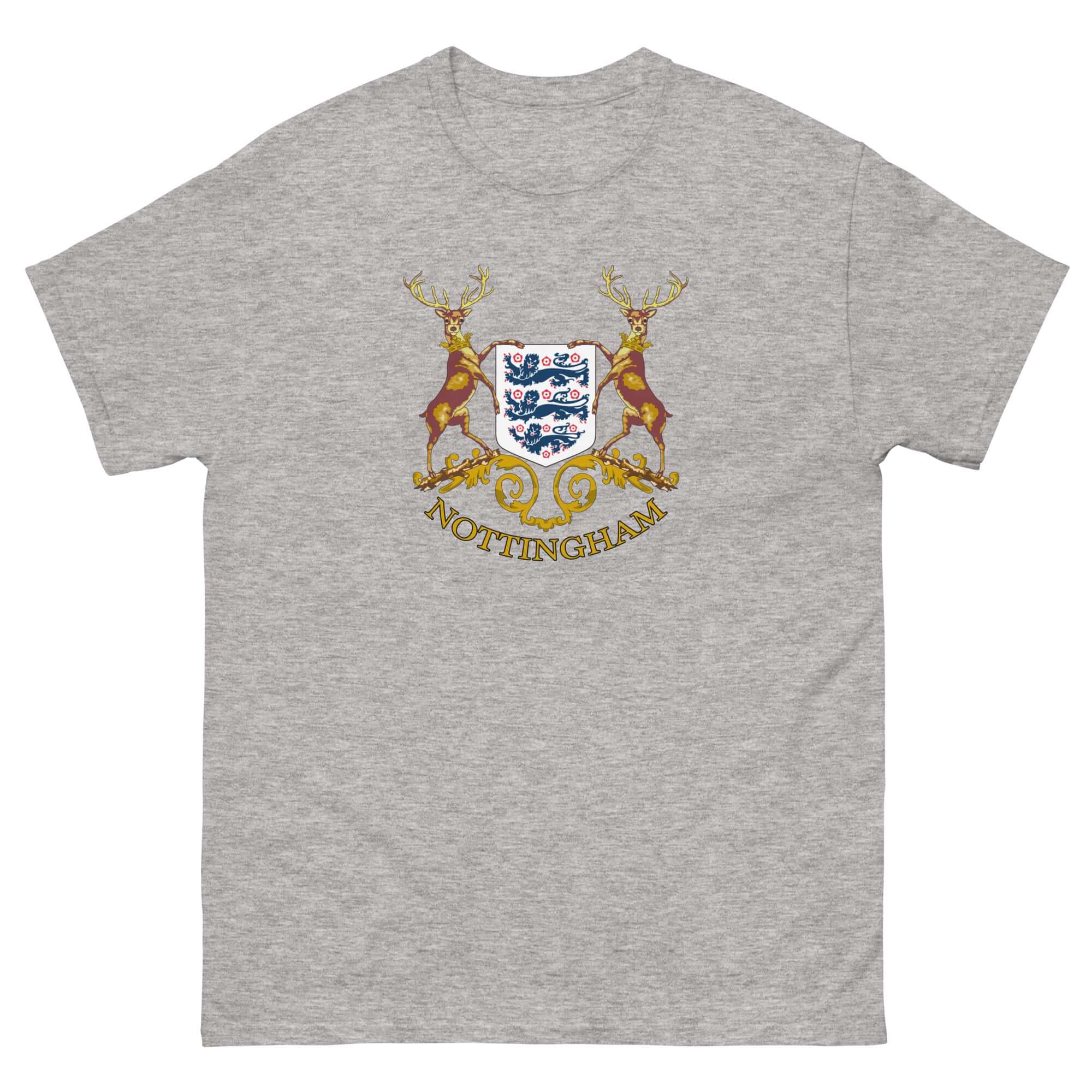 Unisex Short Sleeve T-Shirt - Old Skool X England by Nottingham Reds