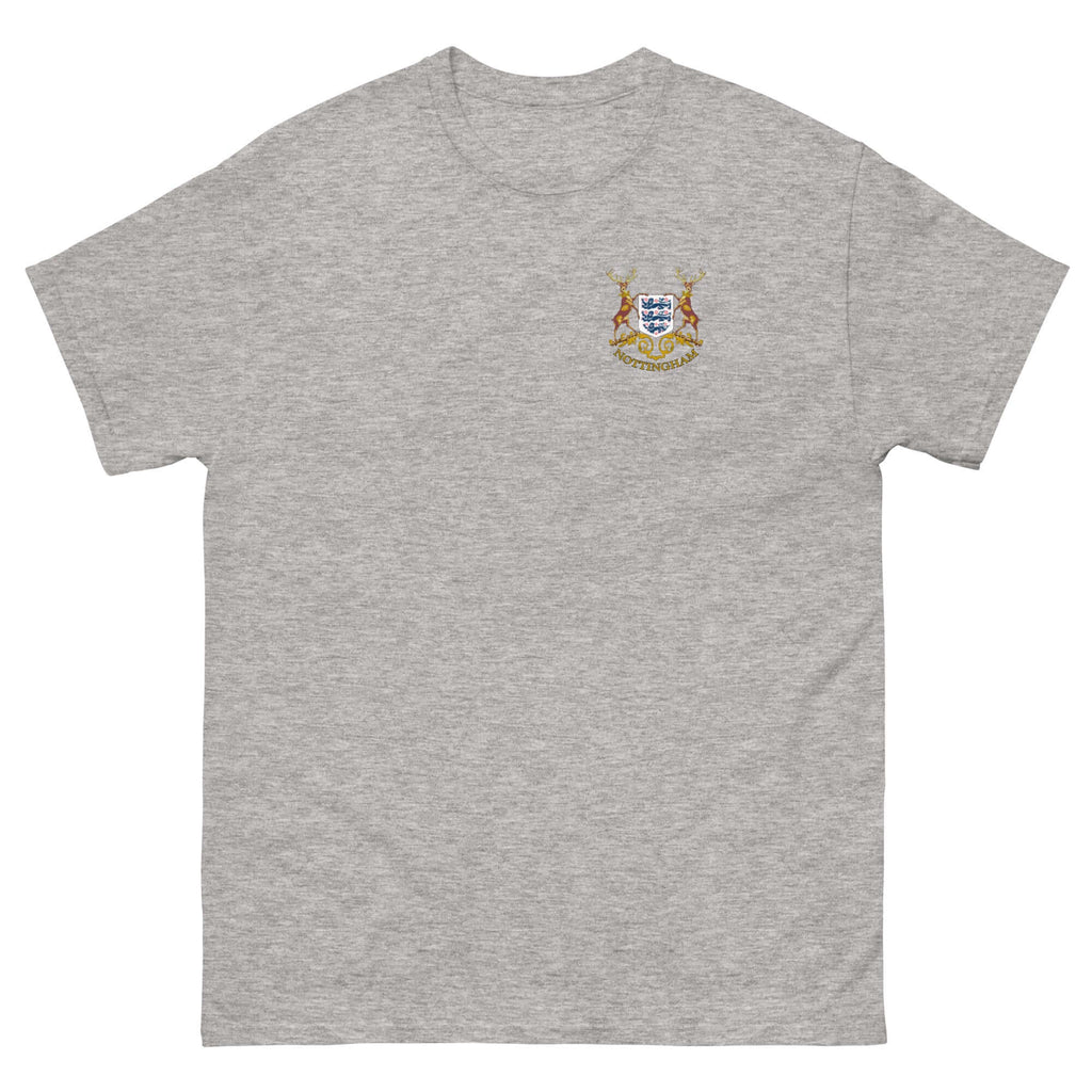 Unisex Short Sleeve T-Shirt - Old Skool X England by Nottingham Reds